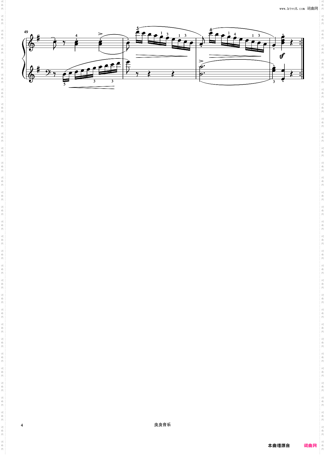 小奏鸣曲Op·55 No·2 第一乐章《小奏鸣曲集》