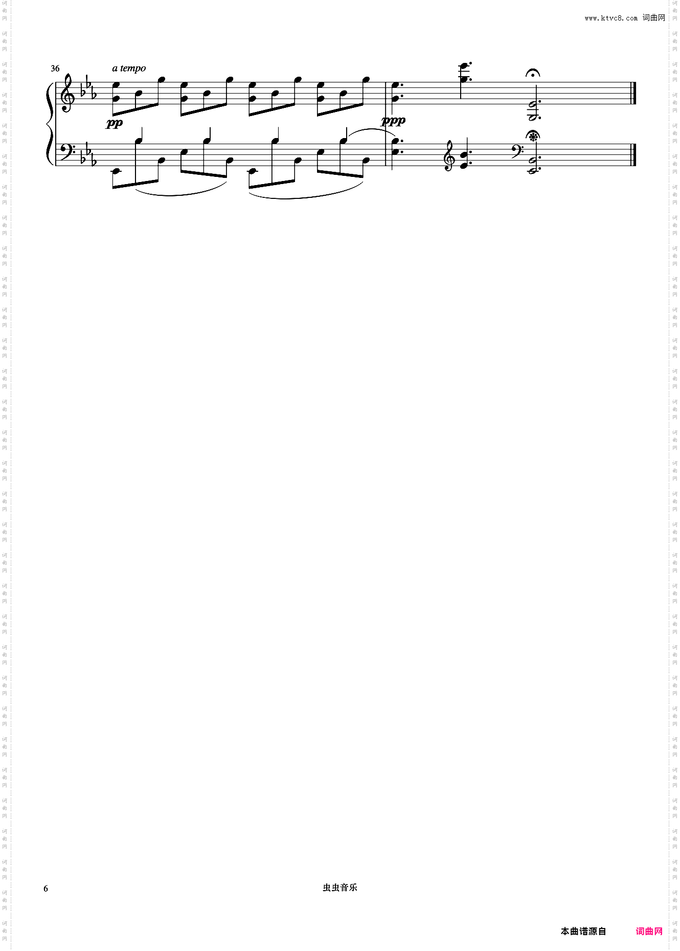 肖邦夜曲 Op·9 No·2《世界钢琴名曲集》