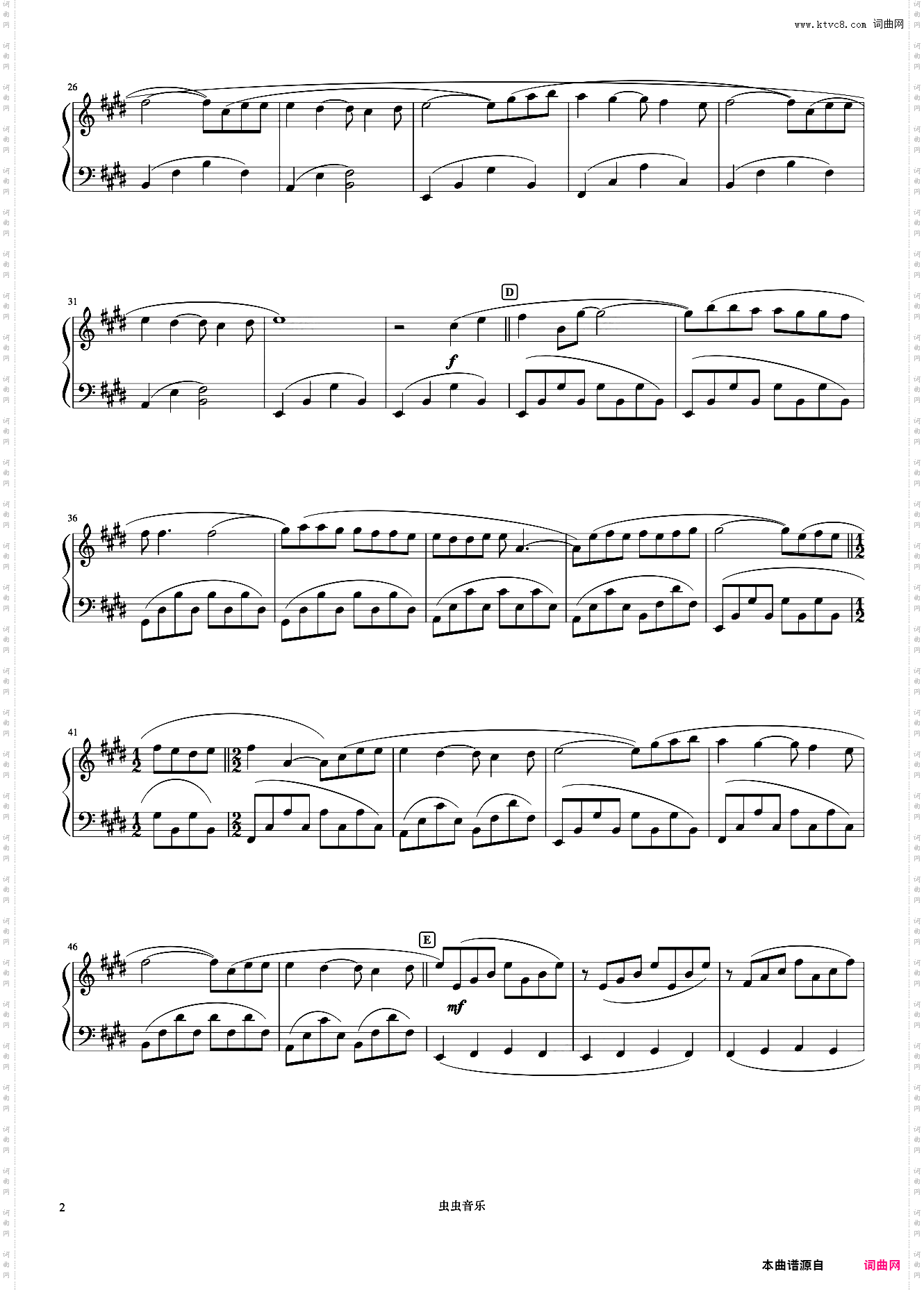 32痛苦的心《浪漫永恒——理查德克莱德曼全新钢琴曲精选集》