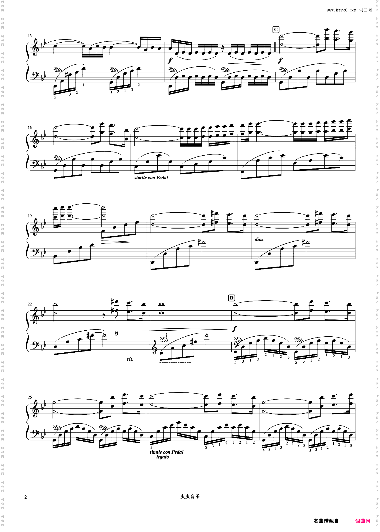 26给母亲的信《浪漫永恒——理查德克莱德曼全新钢琴曲精选集》