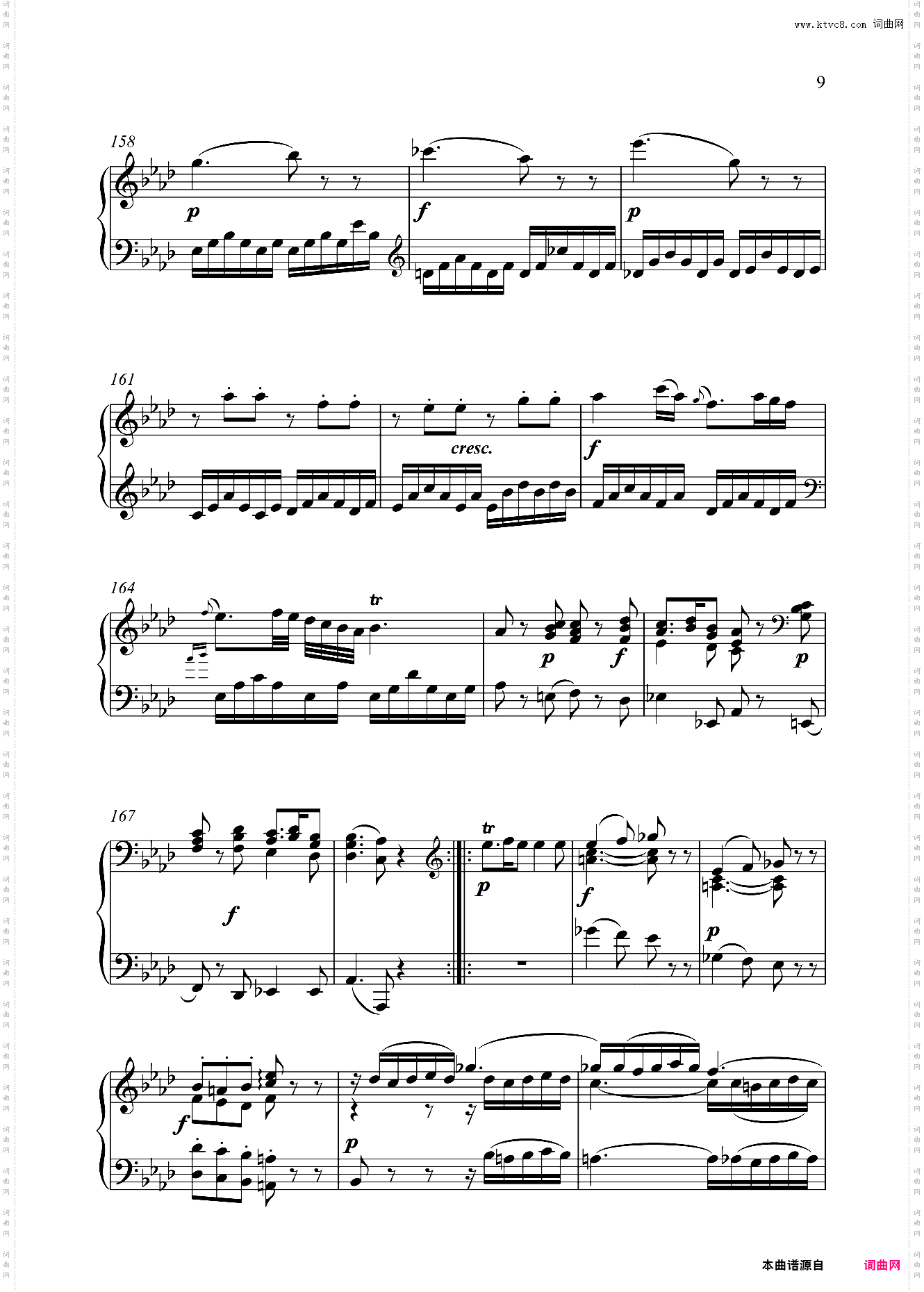 钢琴奏鸣曲KV280