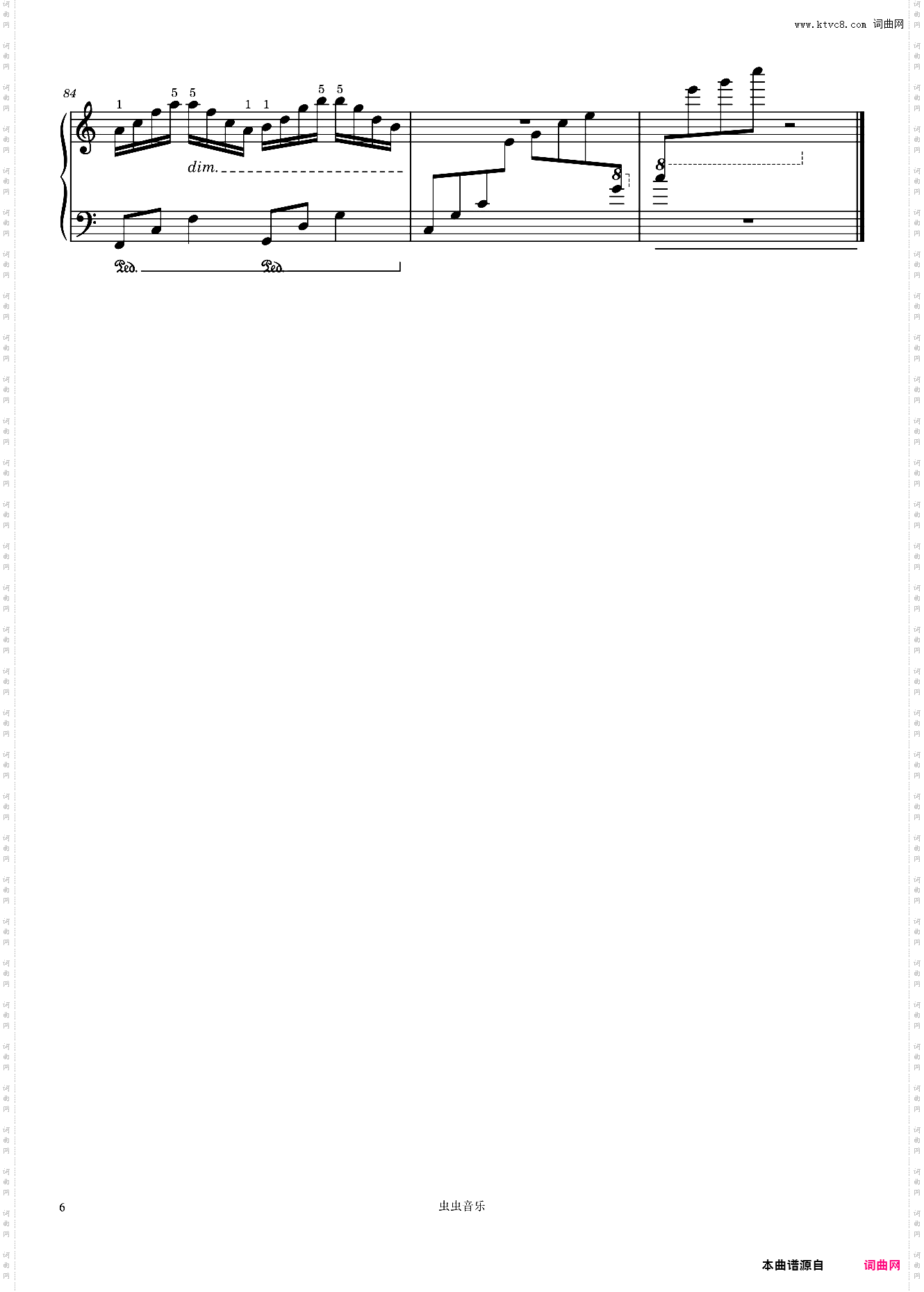 卡农 BiBiPiano版