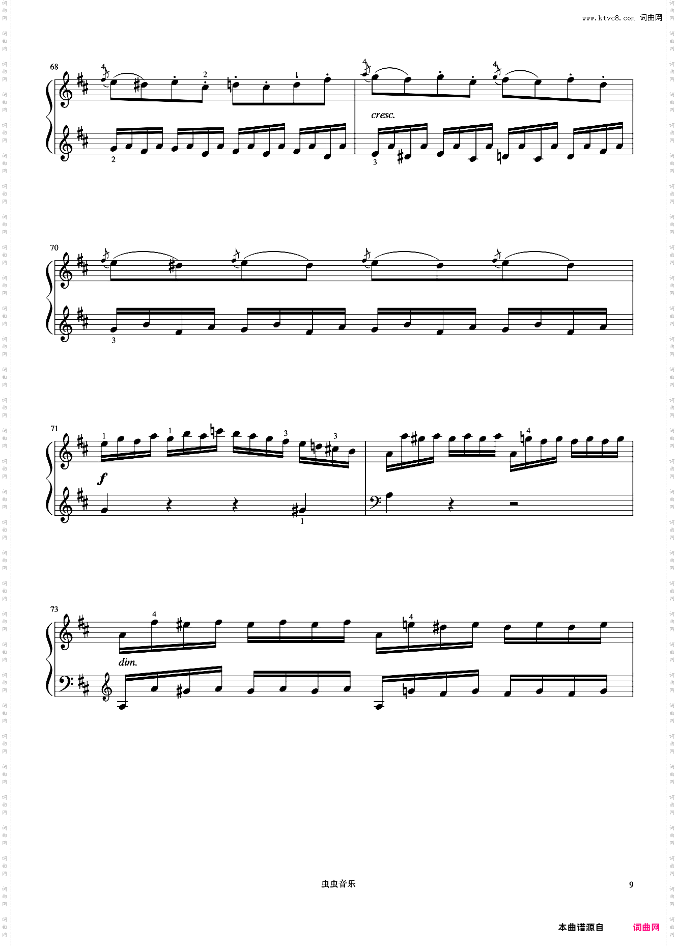 7级 奏鸣曲海顿《中国院钢琴考级曲目》