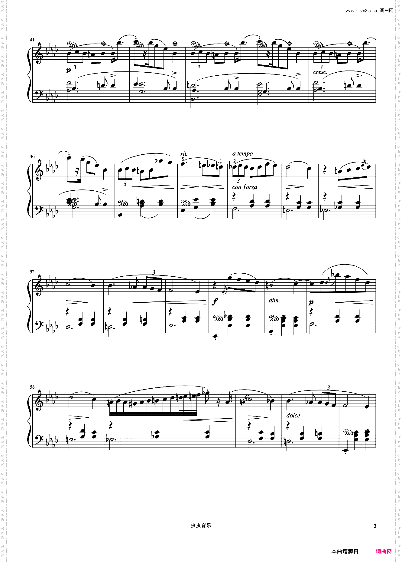 7级 圆舞曲Op·69 No·1《中国院钢琴考级曲目》