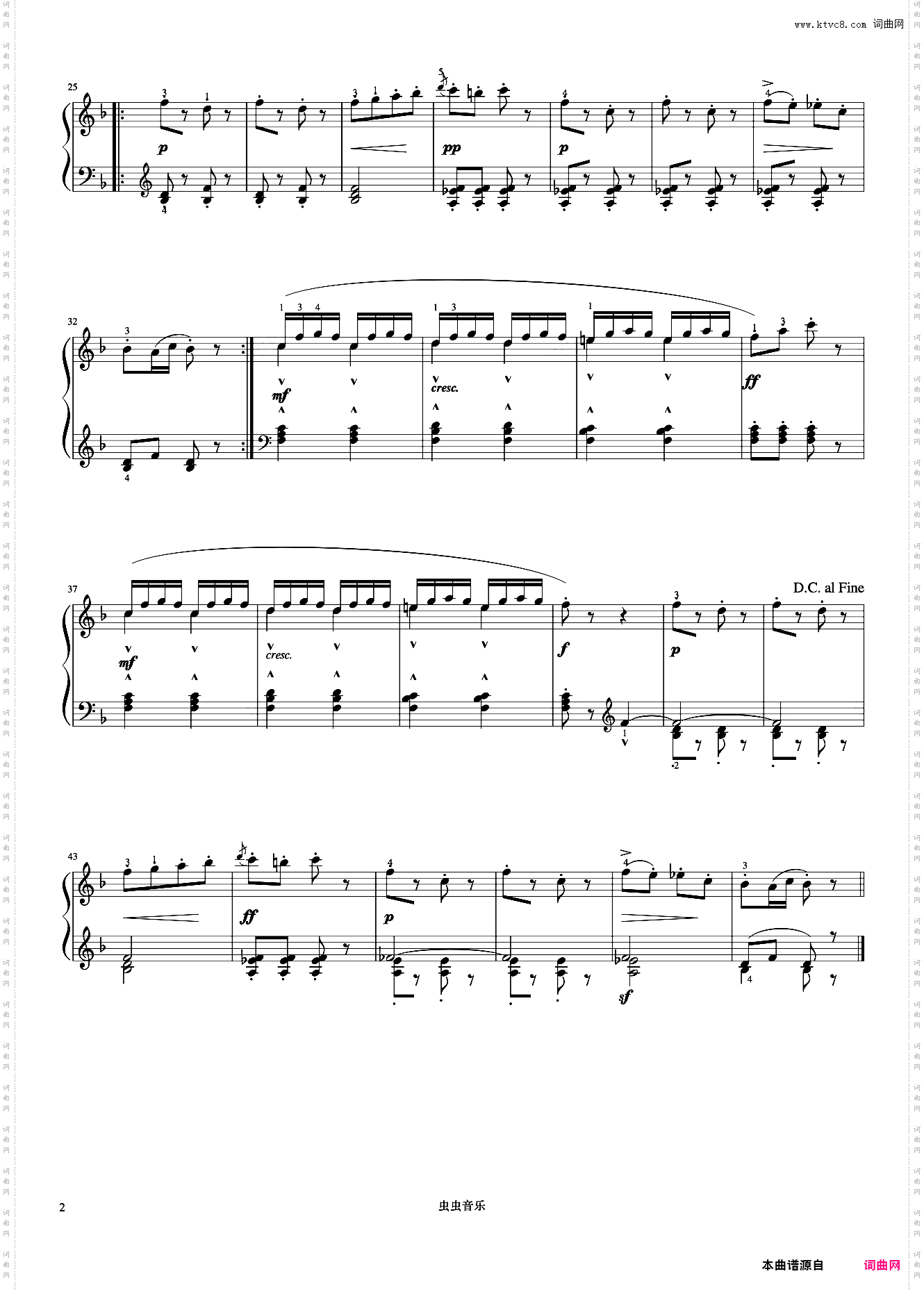 第29首《莱蒙钢琴练习曲 作品37》