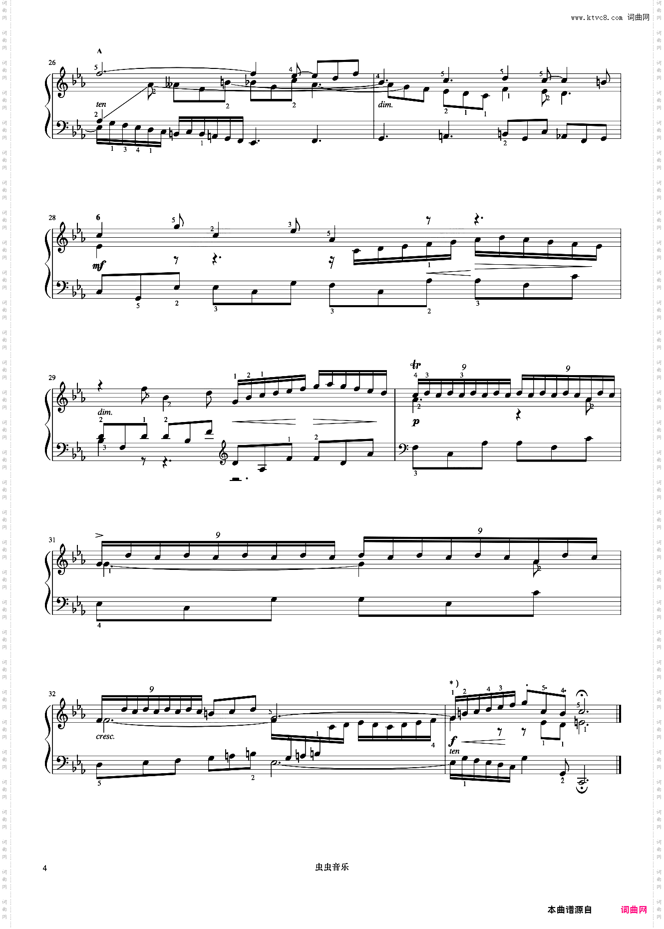 三部创意曲No·2《巴赫 创意曲集》