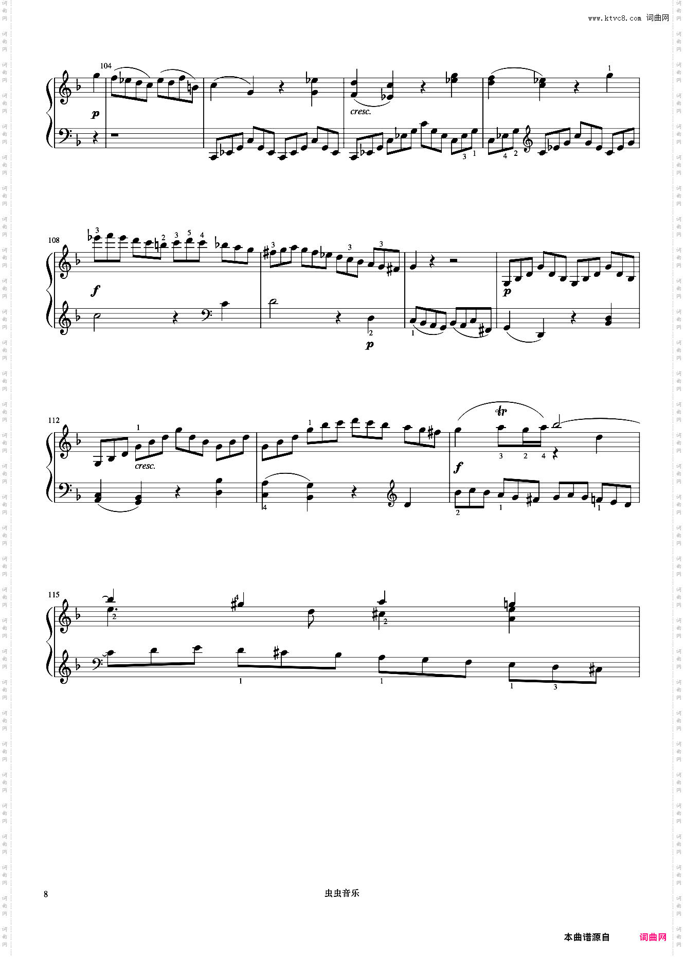 9级 F大调奏鸣曲第一乐章《音协钢琴考级曲目 9-10级》