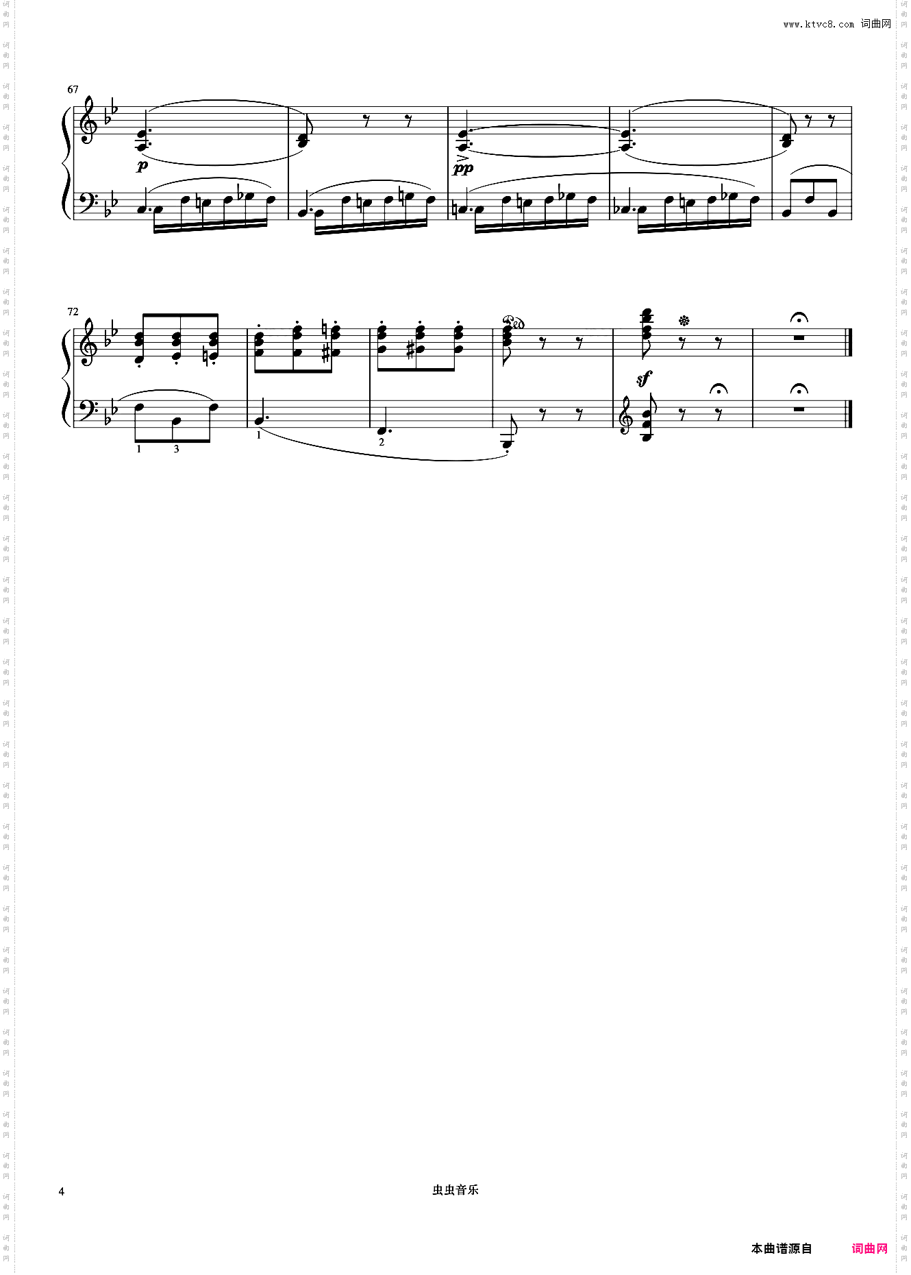 7级 左手练习曲Op·46 No·21《音协钢琴考级曲目 6-8级》