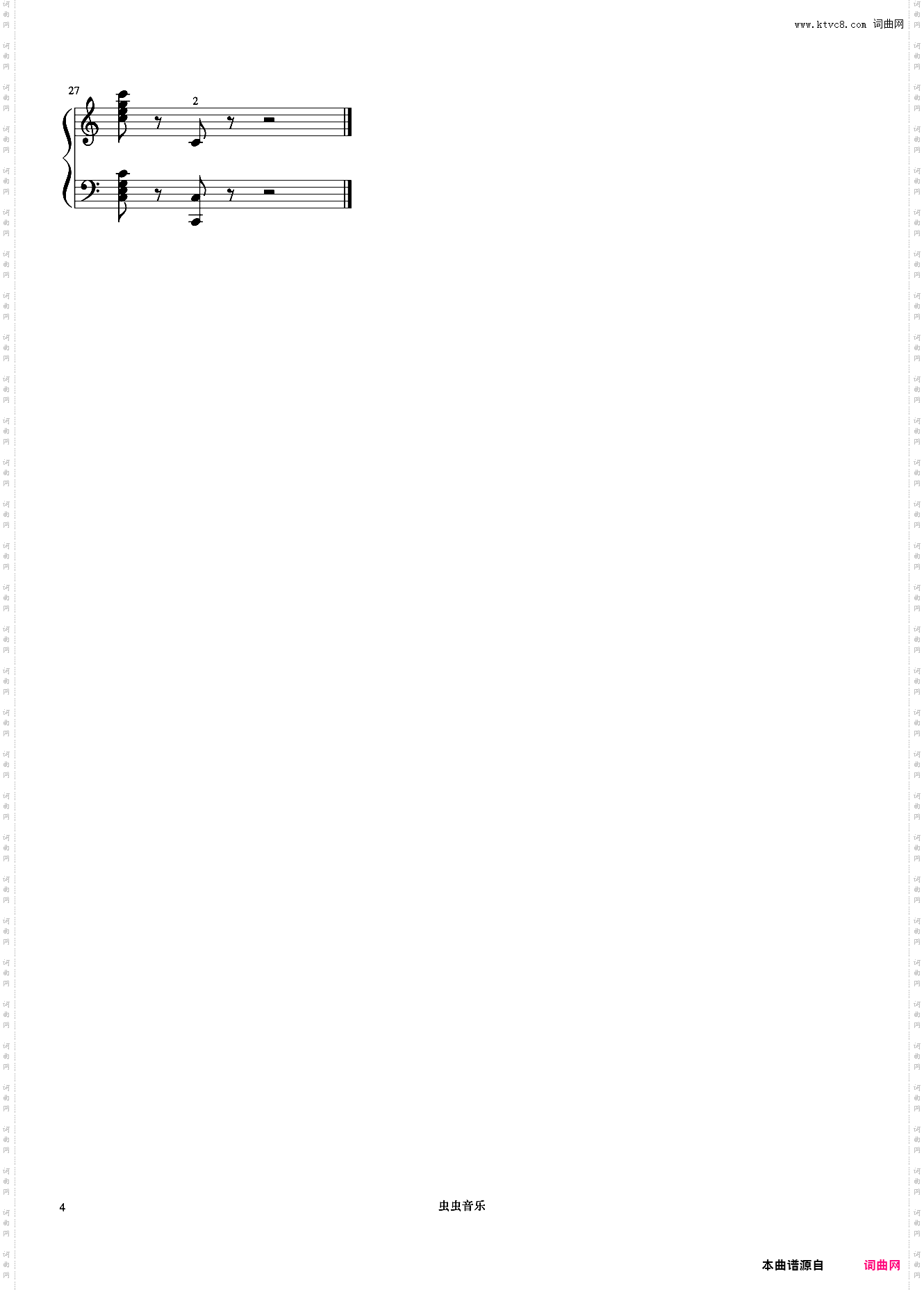 8级 三度双音练习曲Op·740 No·10《音协钢琴考级曲目 6-8级》