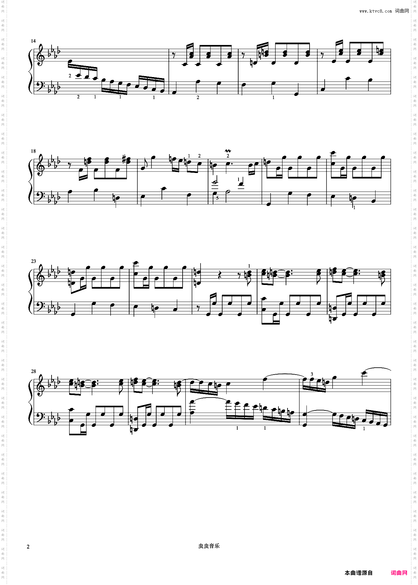 8级 F小调奏鸣曲《英皇钢琴考级曲目2015-2016》