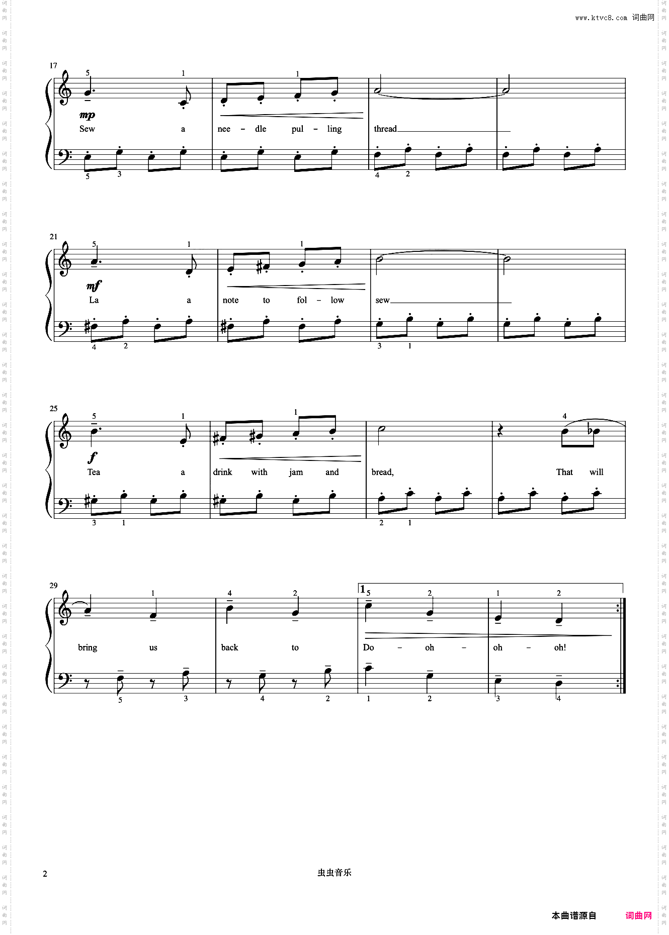 Do Re Mi《弹儿歌学钢琴》