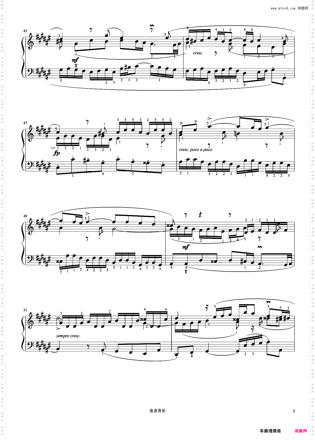 9级 前奏曲与赋格No·13《中国院钢琴考级曲目》