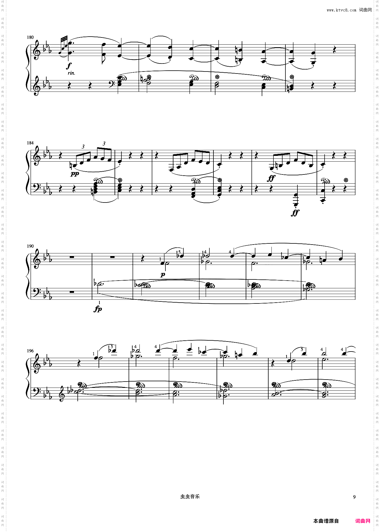 9级 奏鸣曲《中国院钢琴考级曲目》