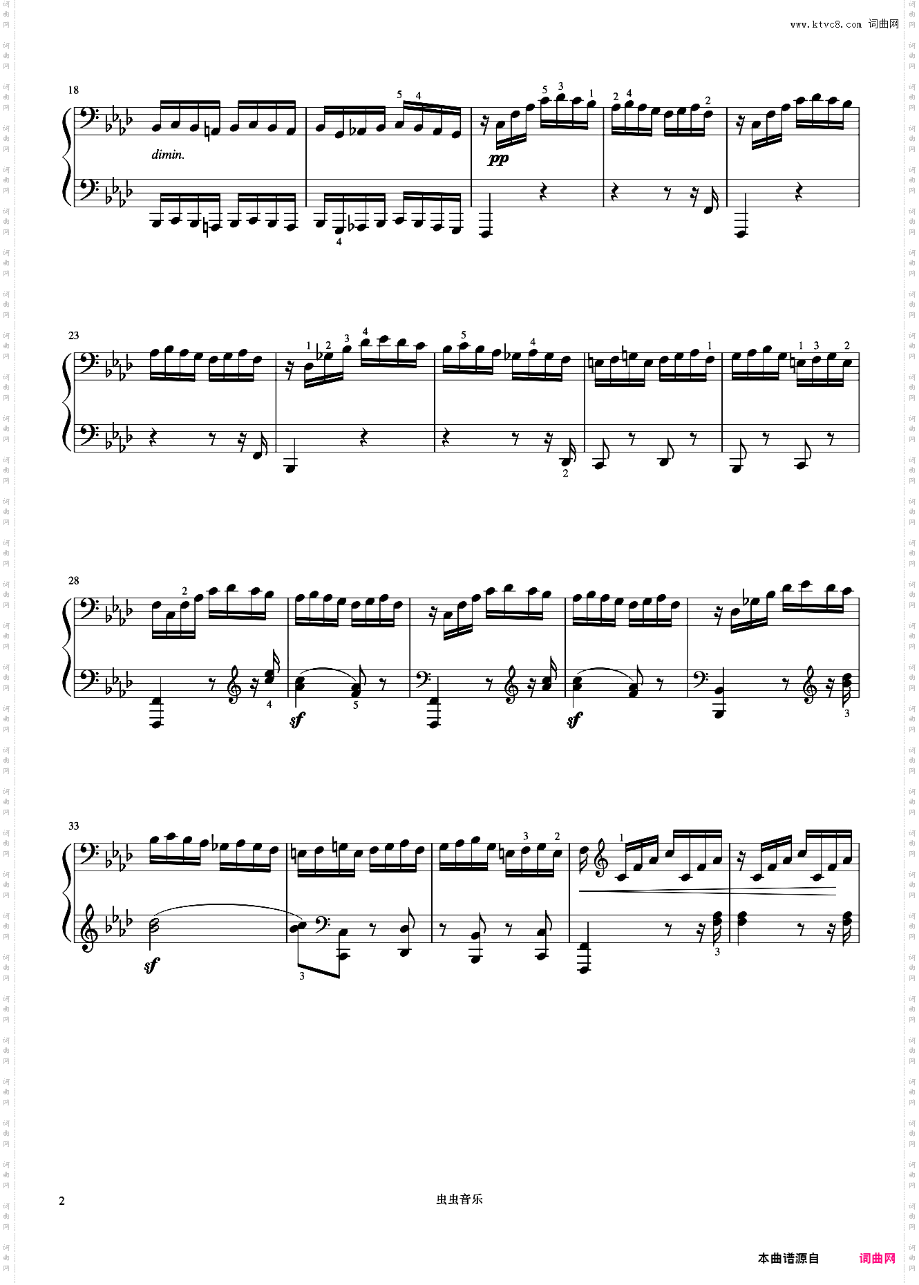 10级 奏鸣曲热情第三乐章《中国院钢琴考级曲目》