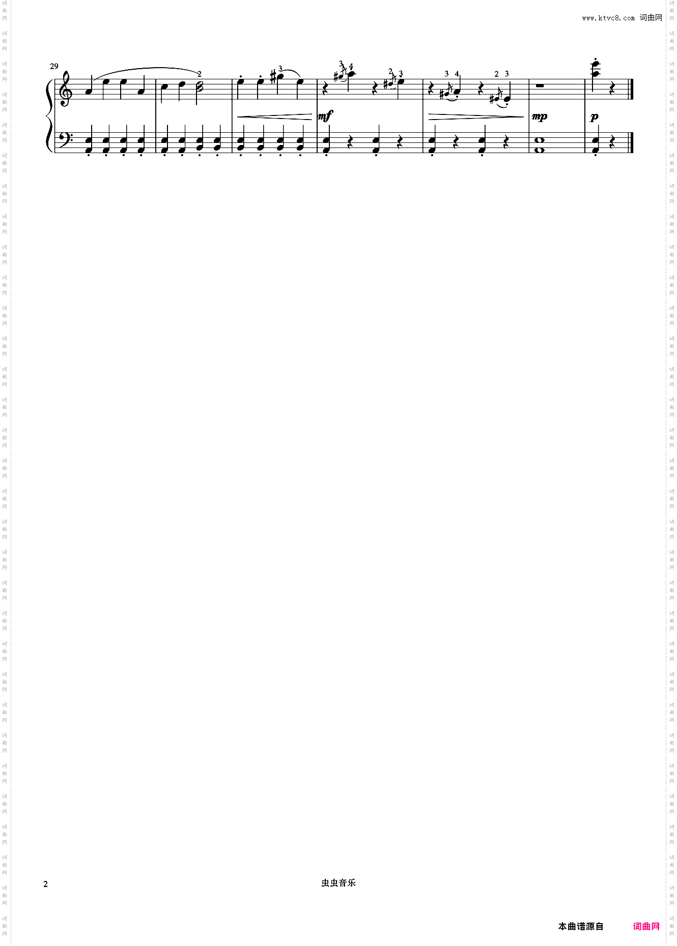 1级 小猴走钢丝《中国院钢琴考级曲目》