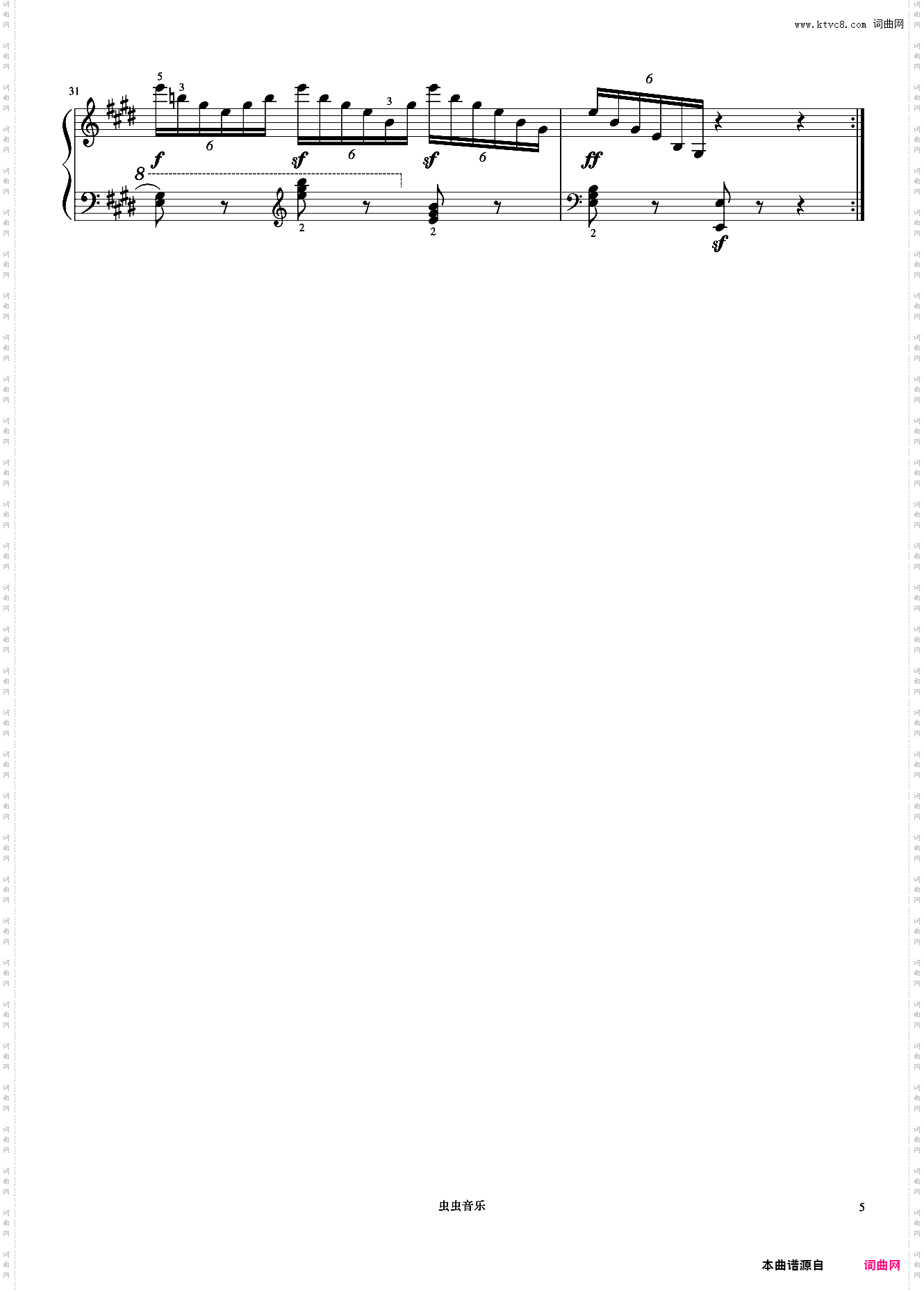 7级 练习曲Op·299 No·33《中国院钢琴考级曲目》