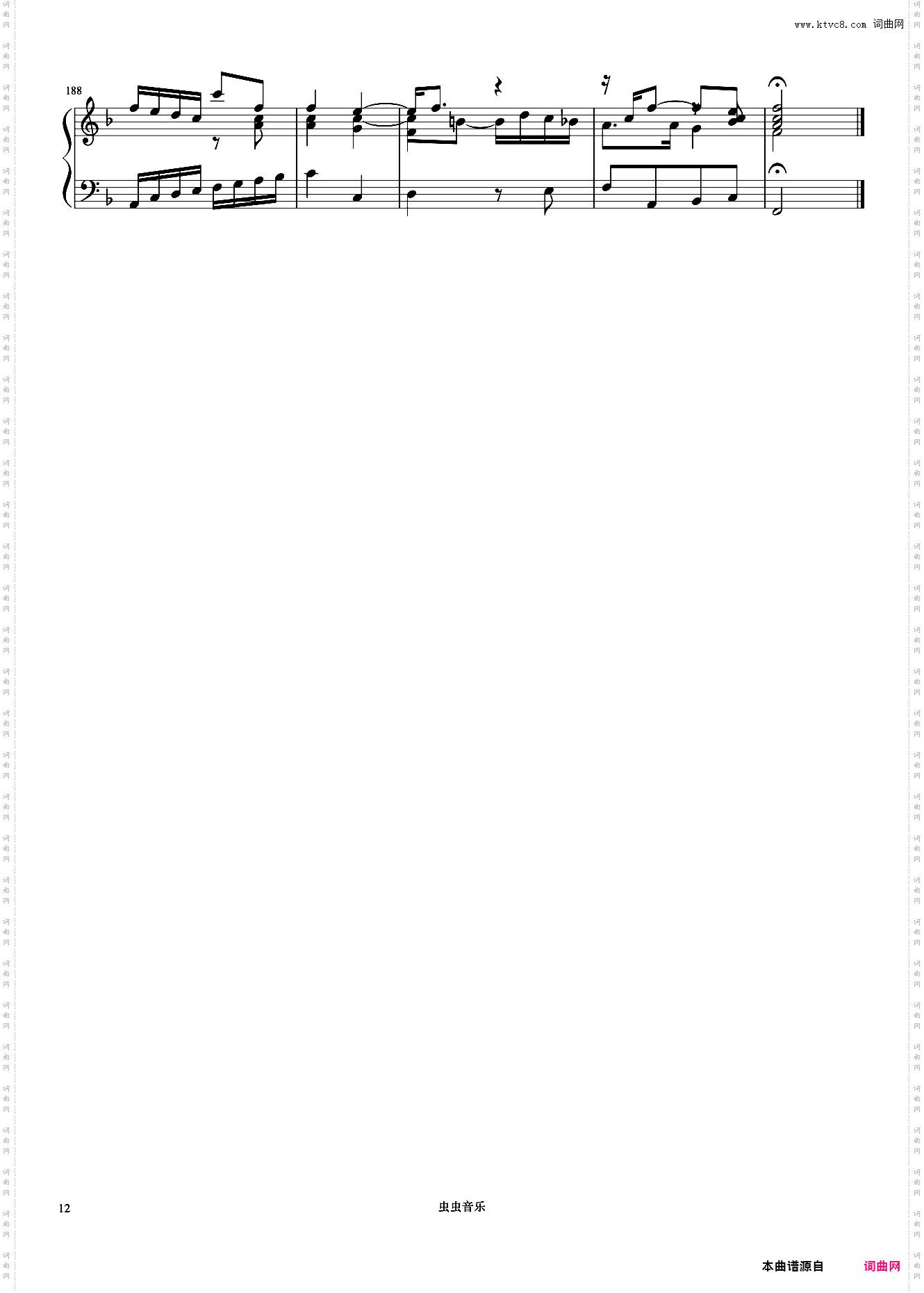 10级 意大利协奏曲《中国院钢琴考级曲目》