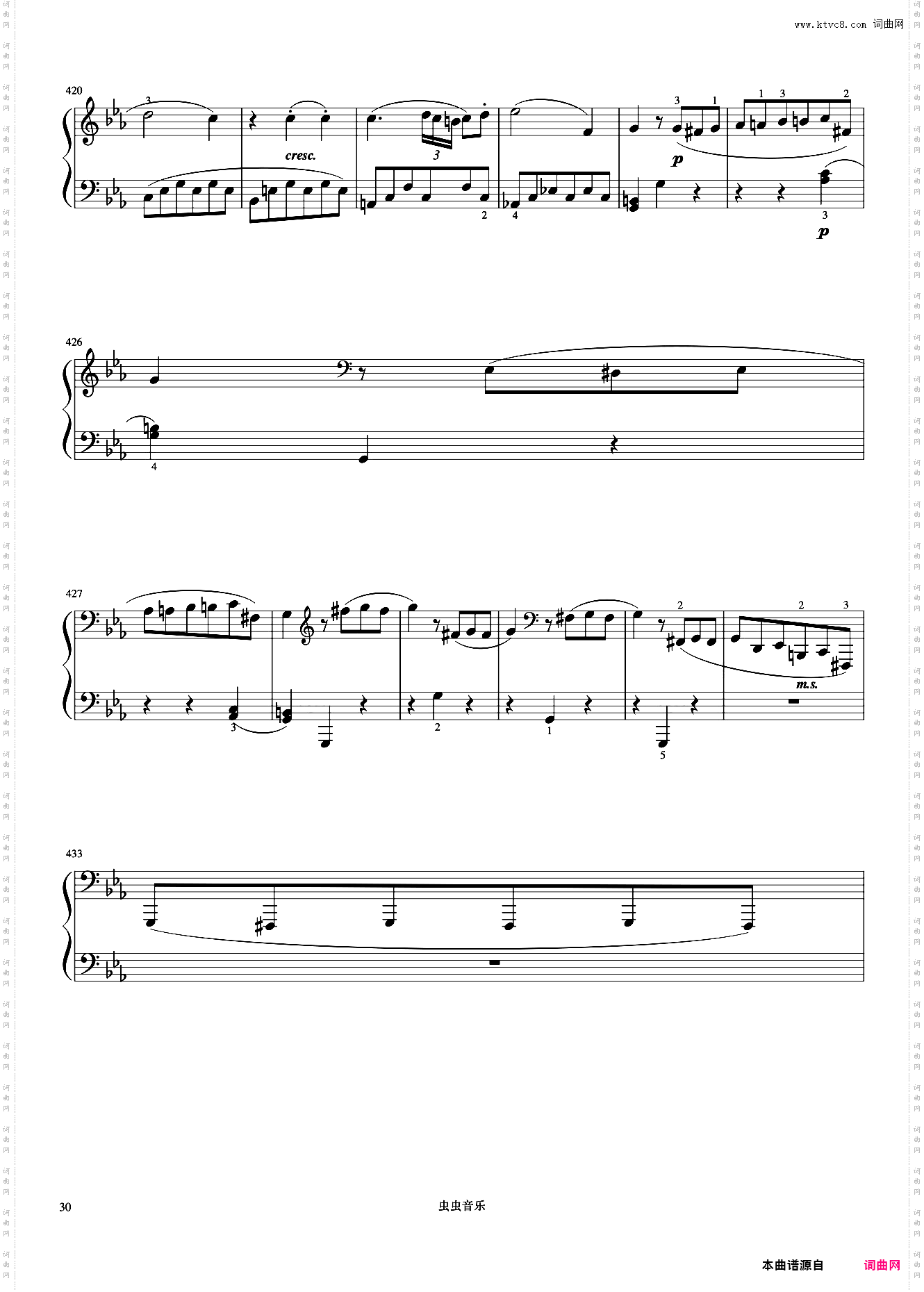 8级 奏鸣曲莫扎特《中国院钢琴考级曲目》