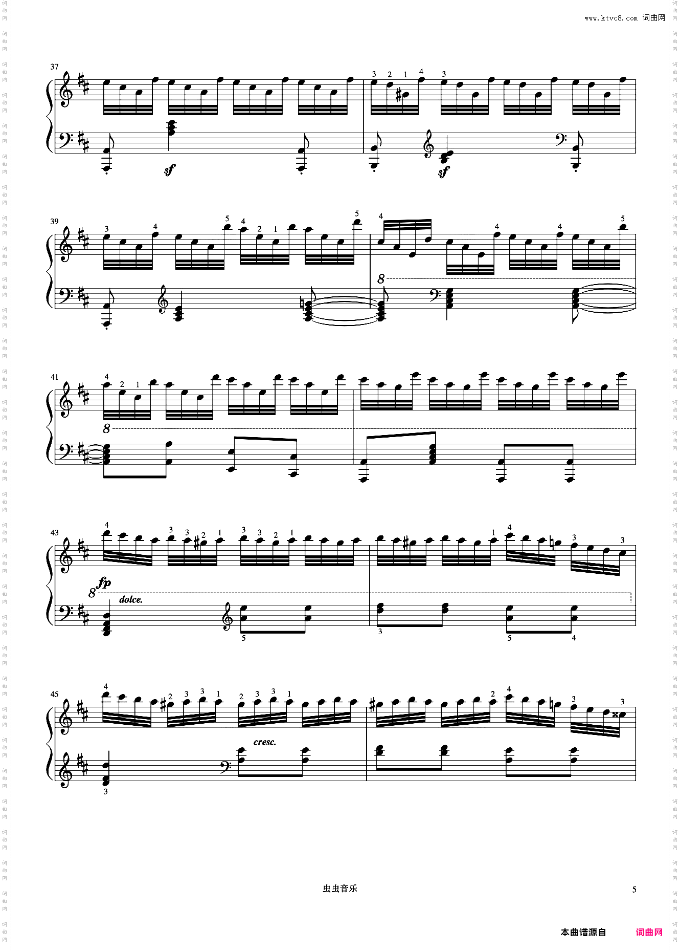 第24首《车尔尼快速练习曲 作品299》