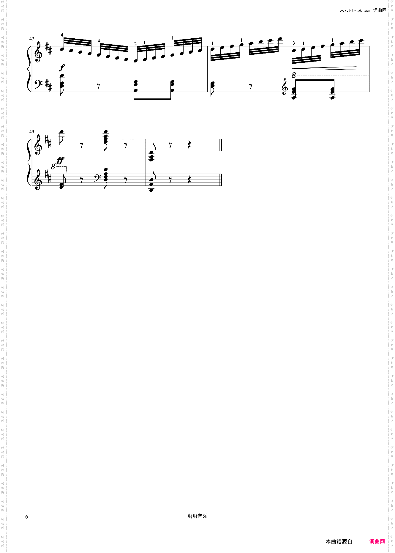 第24首《车尔尼快速练习曲 作品299》