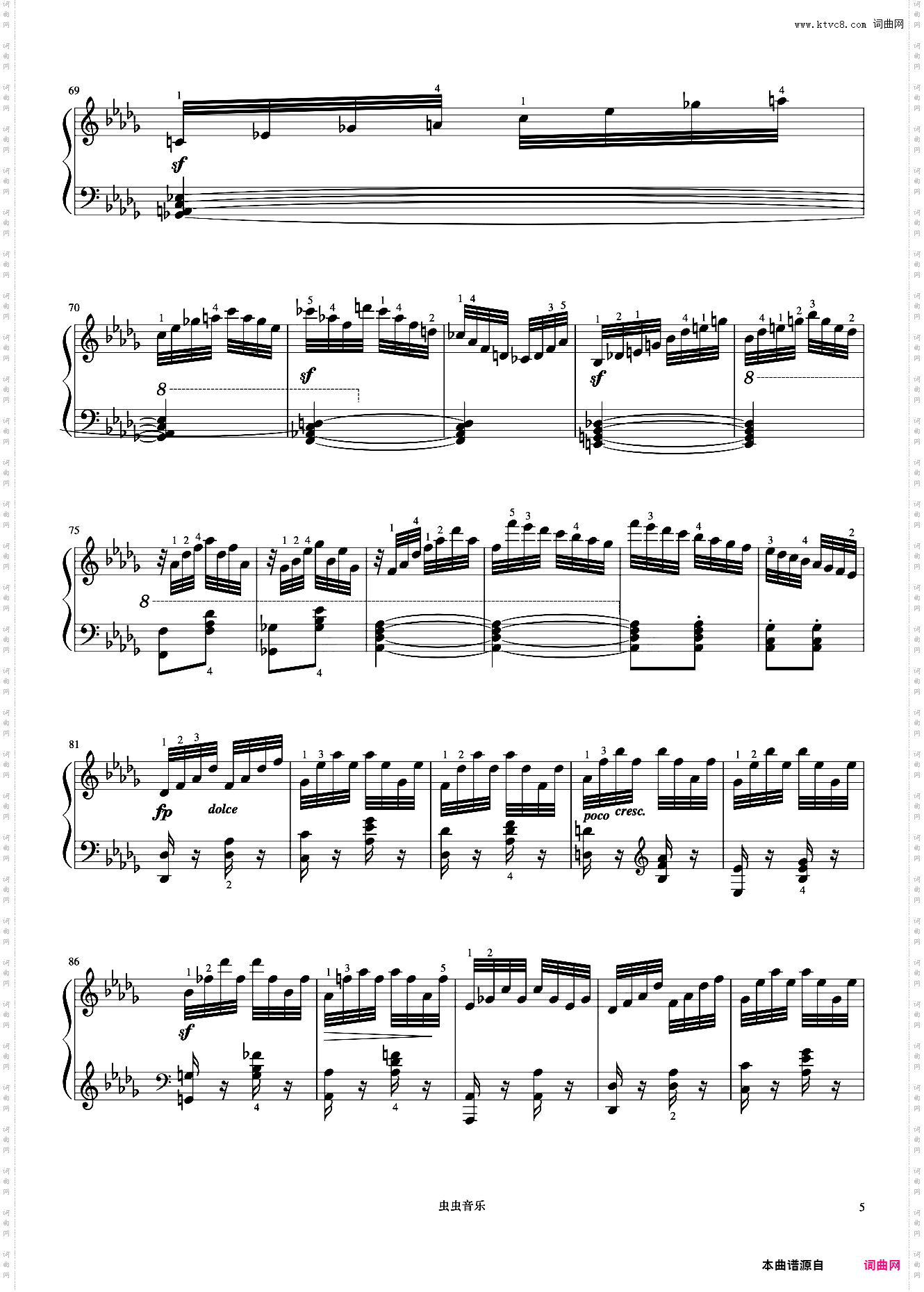 第39首《车尔尼快速练习曲 作品299》