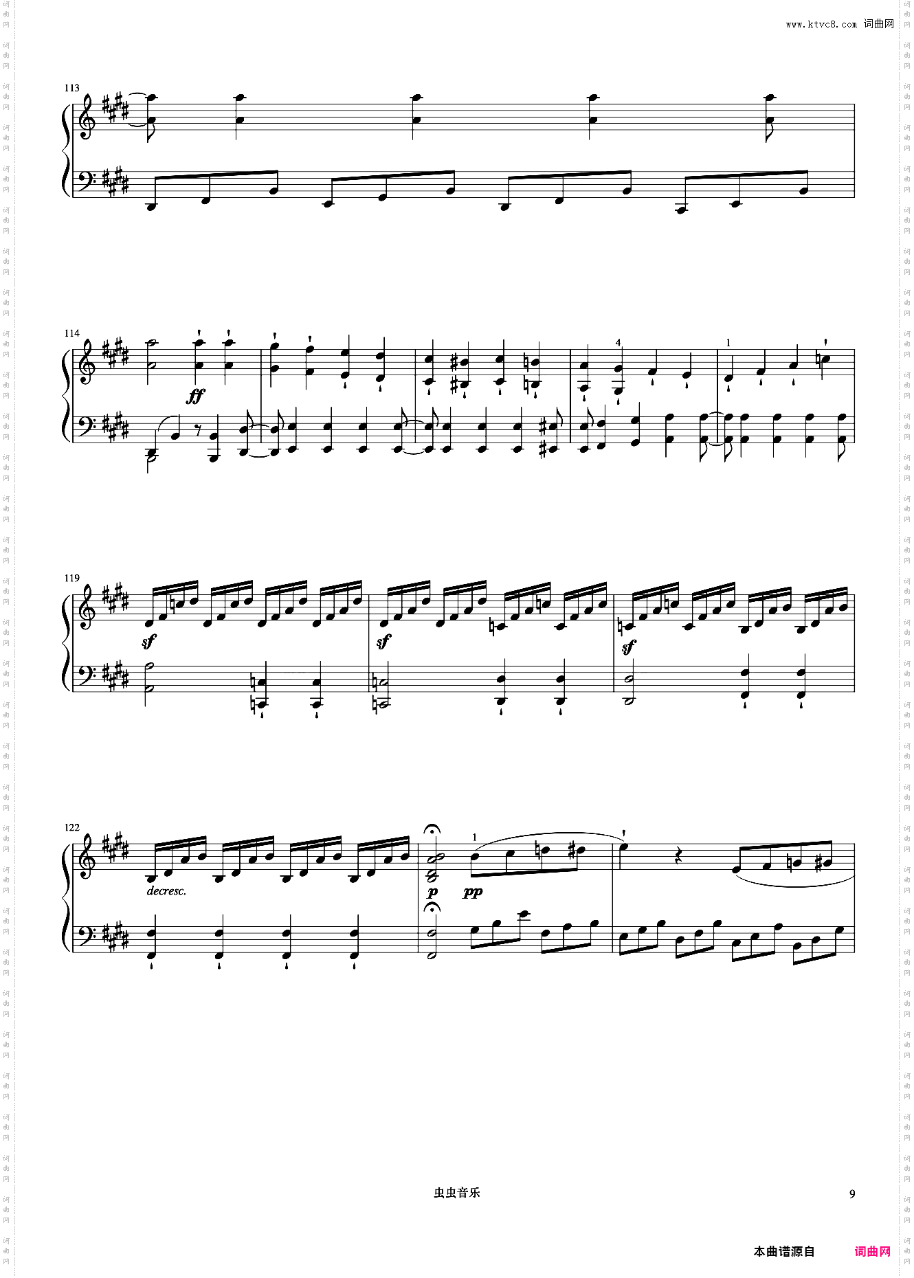 8级 回旋曲《英皇钢琴考级曲目2017-2018》