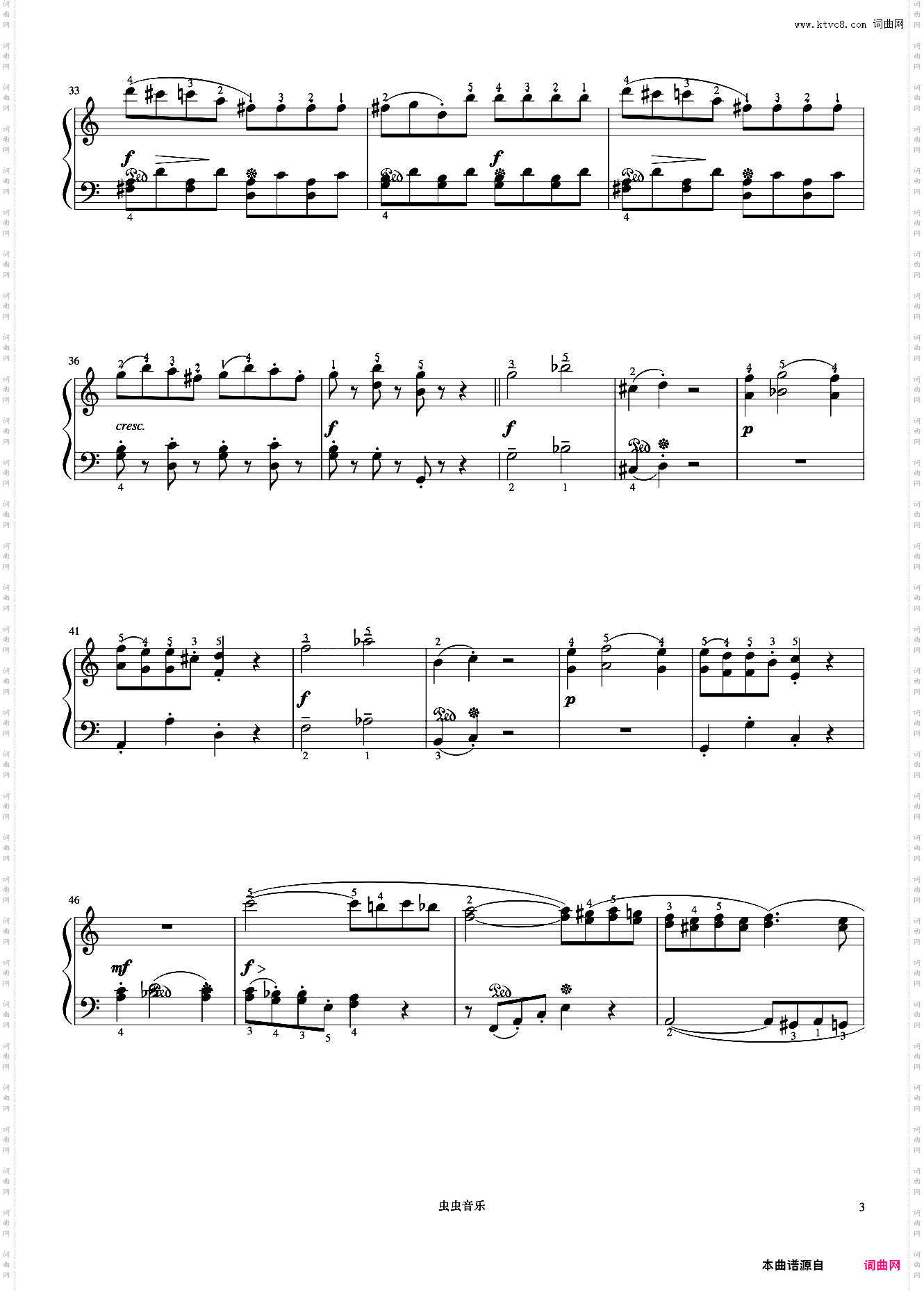 5级 C大调小奏鸣曲第一乐章《音协钢琴考级曲目 1-5级》