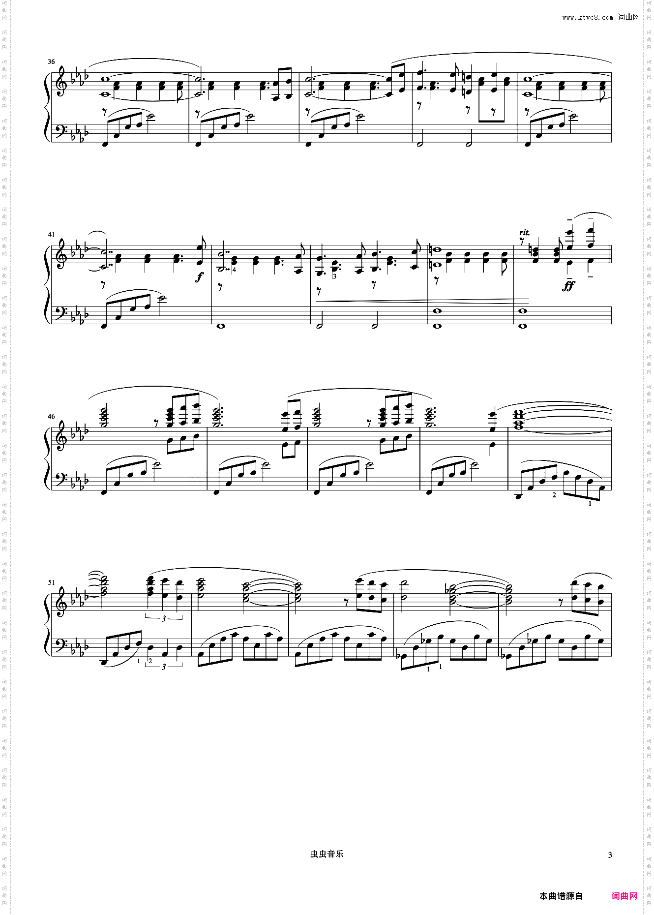 Fantasiafor Nausica《久石让钢琴作品精选集》