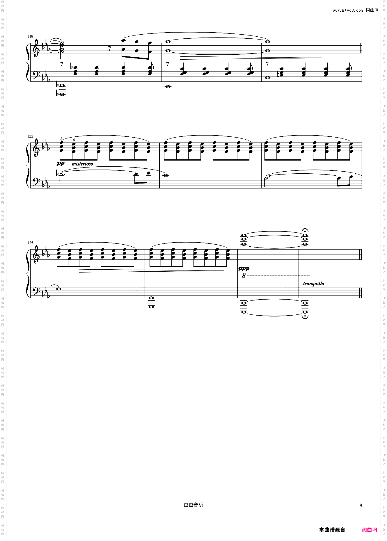 Fantasiafor Nausica《久石让钢琴作品精选集》