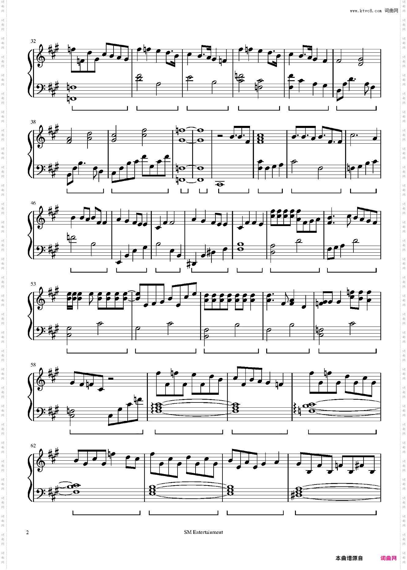 【改编】NCT 127 - Cherry Bomb 钢琴谱