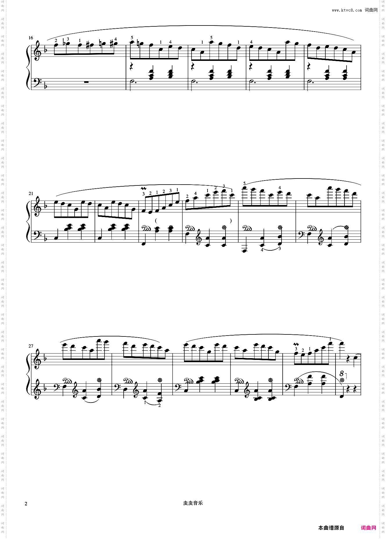 10级 辉煌的大圆舞曲《音协钢琴考级曲目 9-10级》