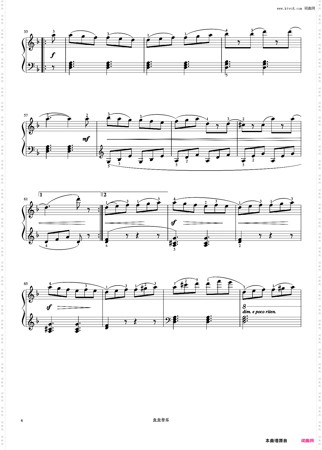 塔兰台拉舞曲《布格缪勒 作品100》