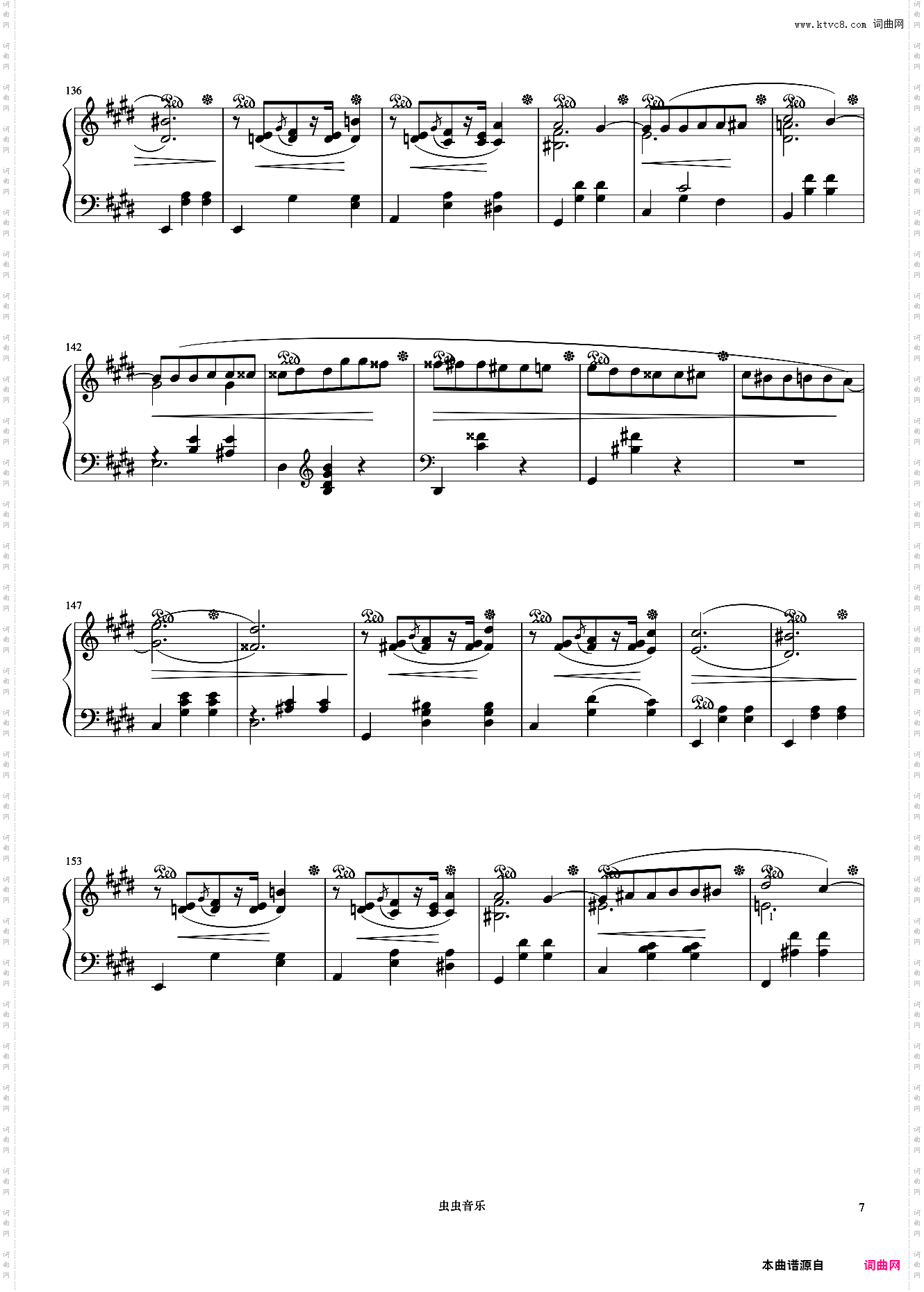 圆舞曲Op·64 No·7《肖邦圆舞曲集》