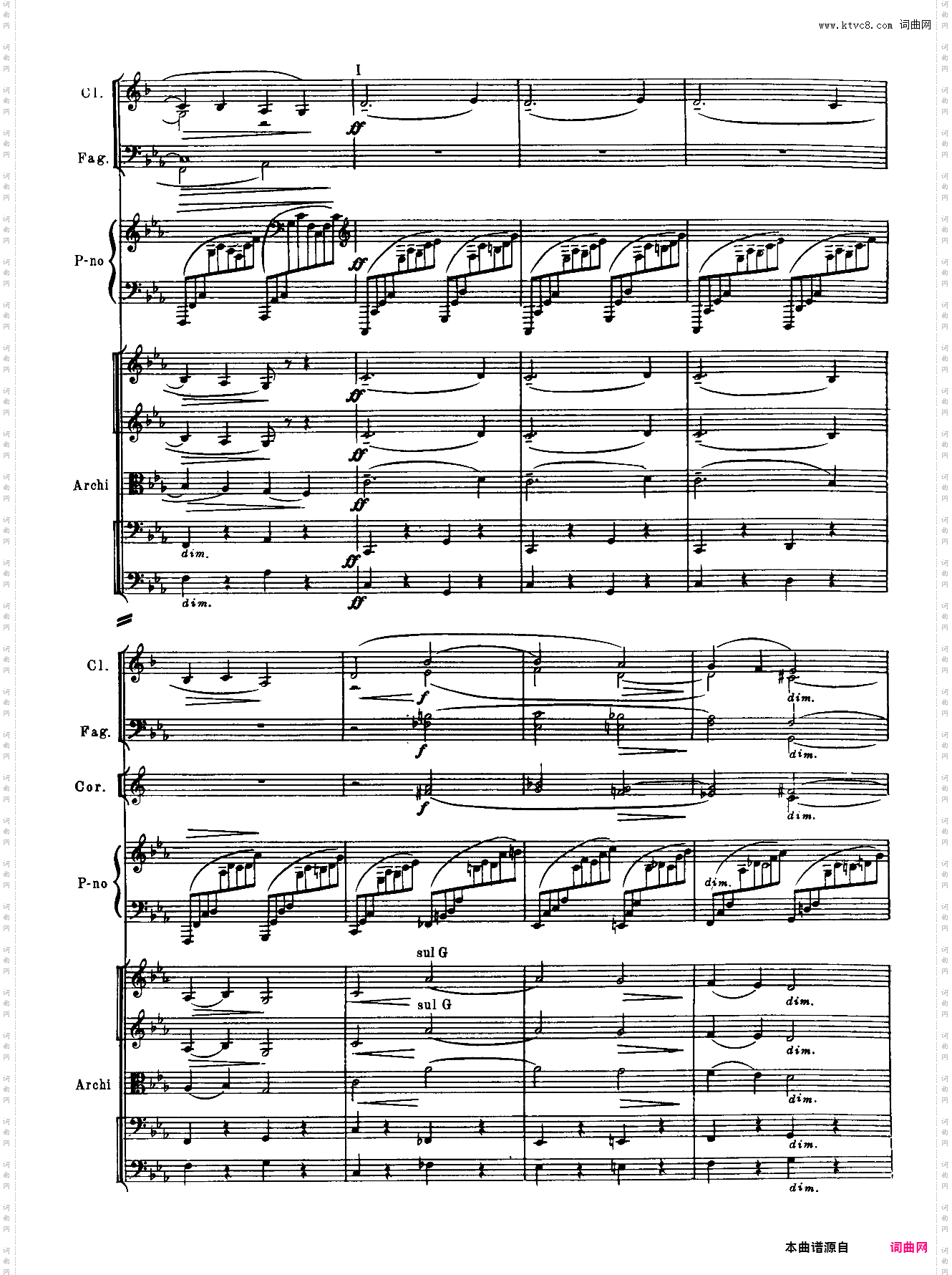 Rachmaninoff_拉赫玛尼诺夫钢琴第二协奏曲总谱