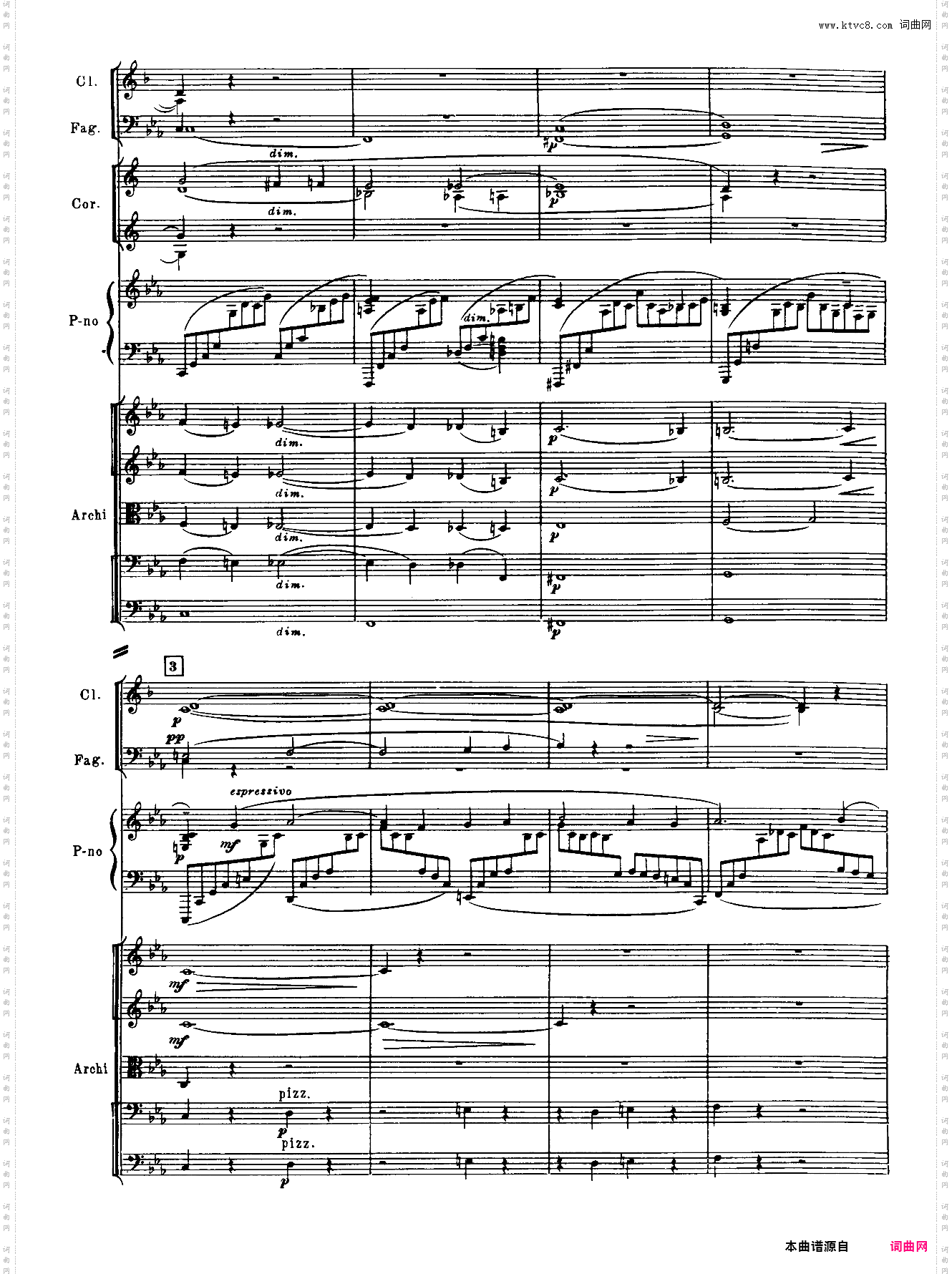 Rachmaninoff_拉赫玛尼诺夫钢琴第二协奏曲总谱