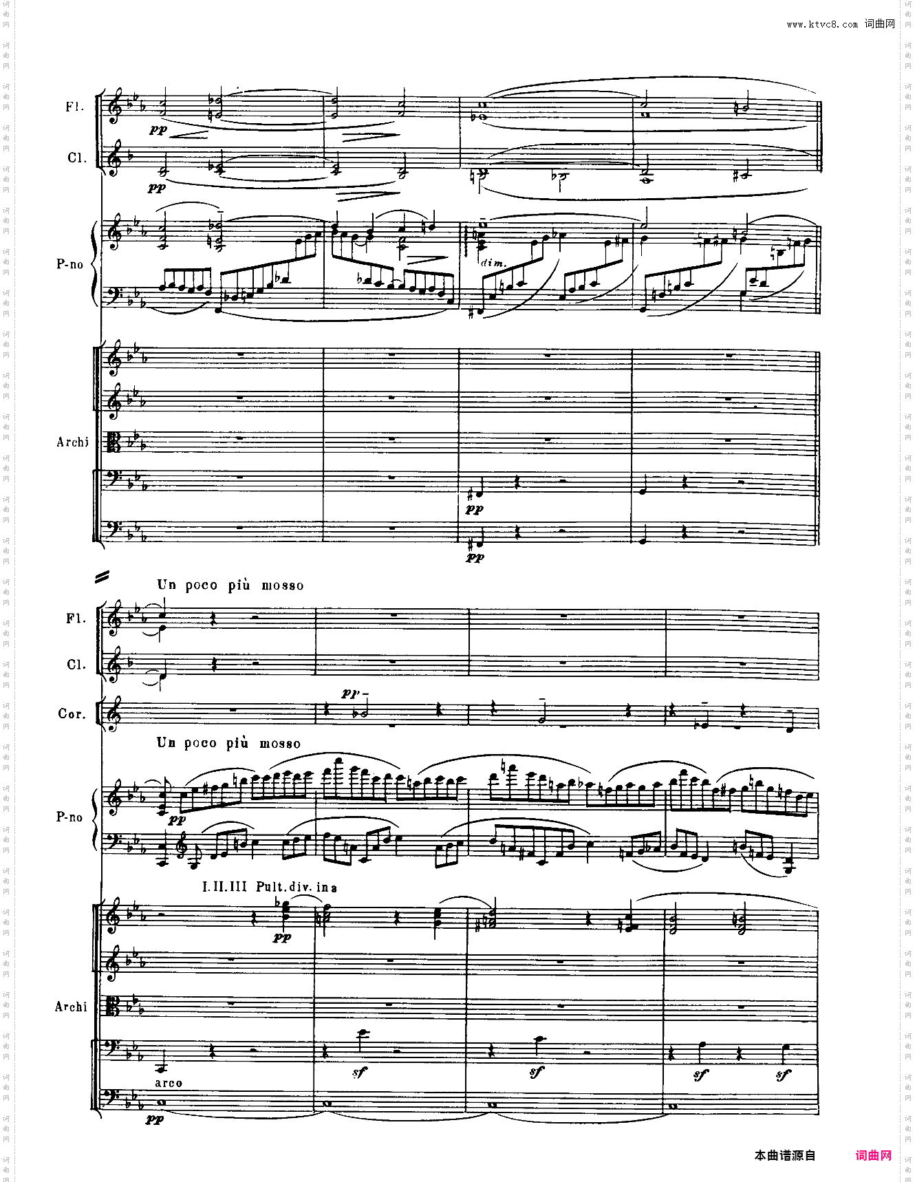 Rachmaninoff_拉赫玛尼诺夫钢琴第二协奏曲总谱