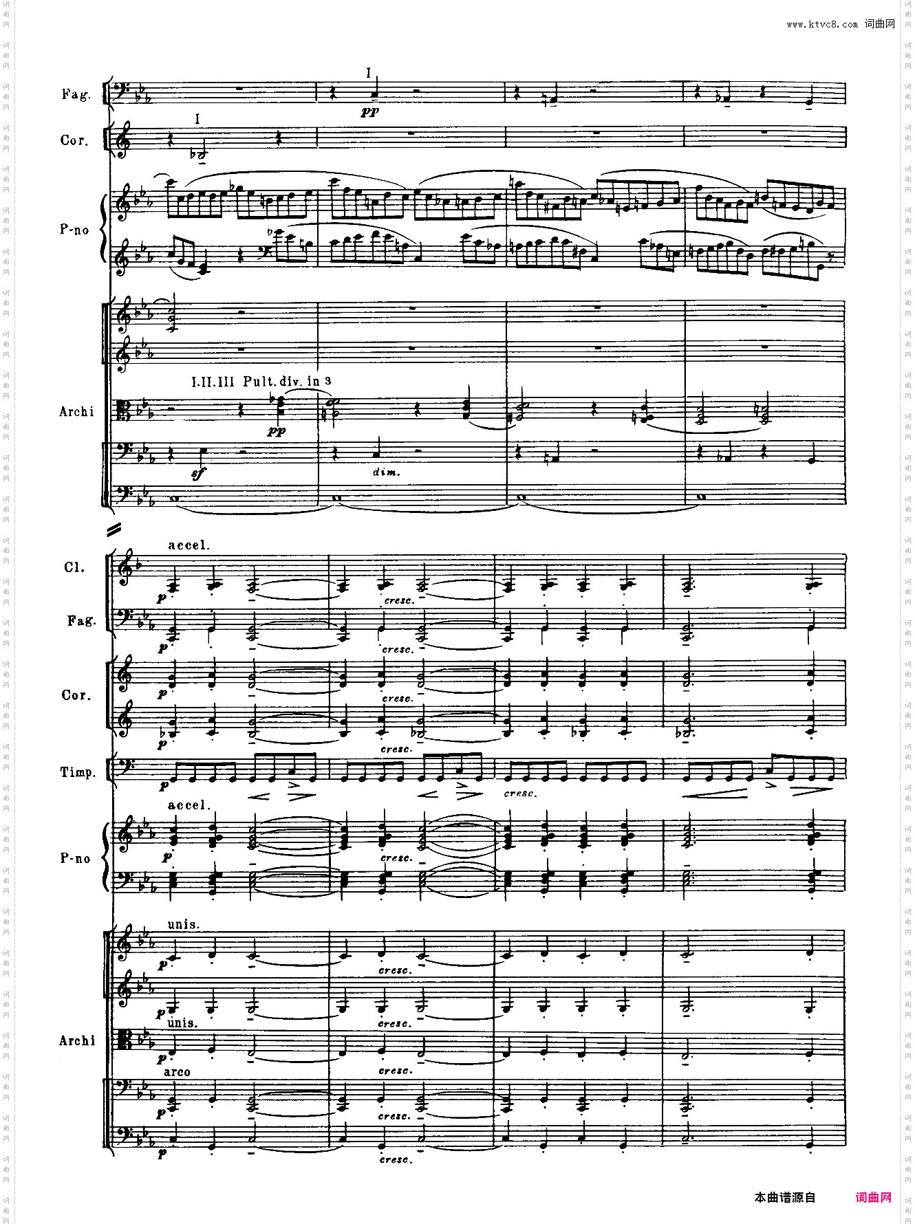 Rachmaninoff_拉赫玛尼诺夫钢琴第二协奏曲总谱