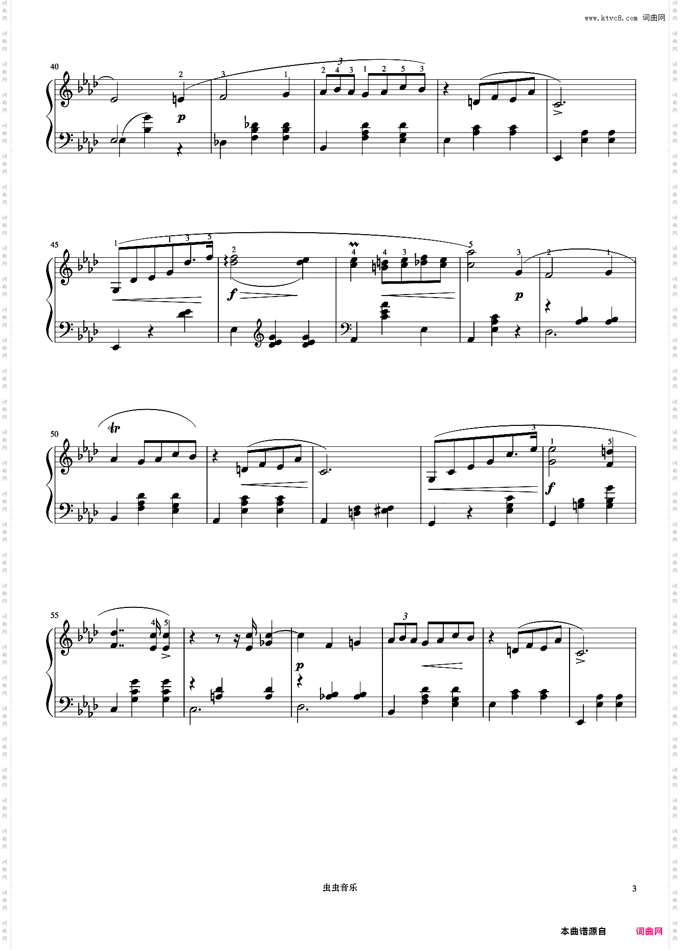 圆舞曲 Op·70 No·2 BIS《肖邦圆舞曲集》