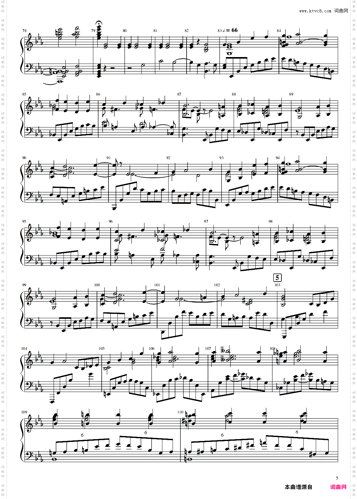 Rachmaninoff_拉赫玛尼诺夫钢琴第二协奏曲钢琴声部
