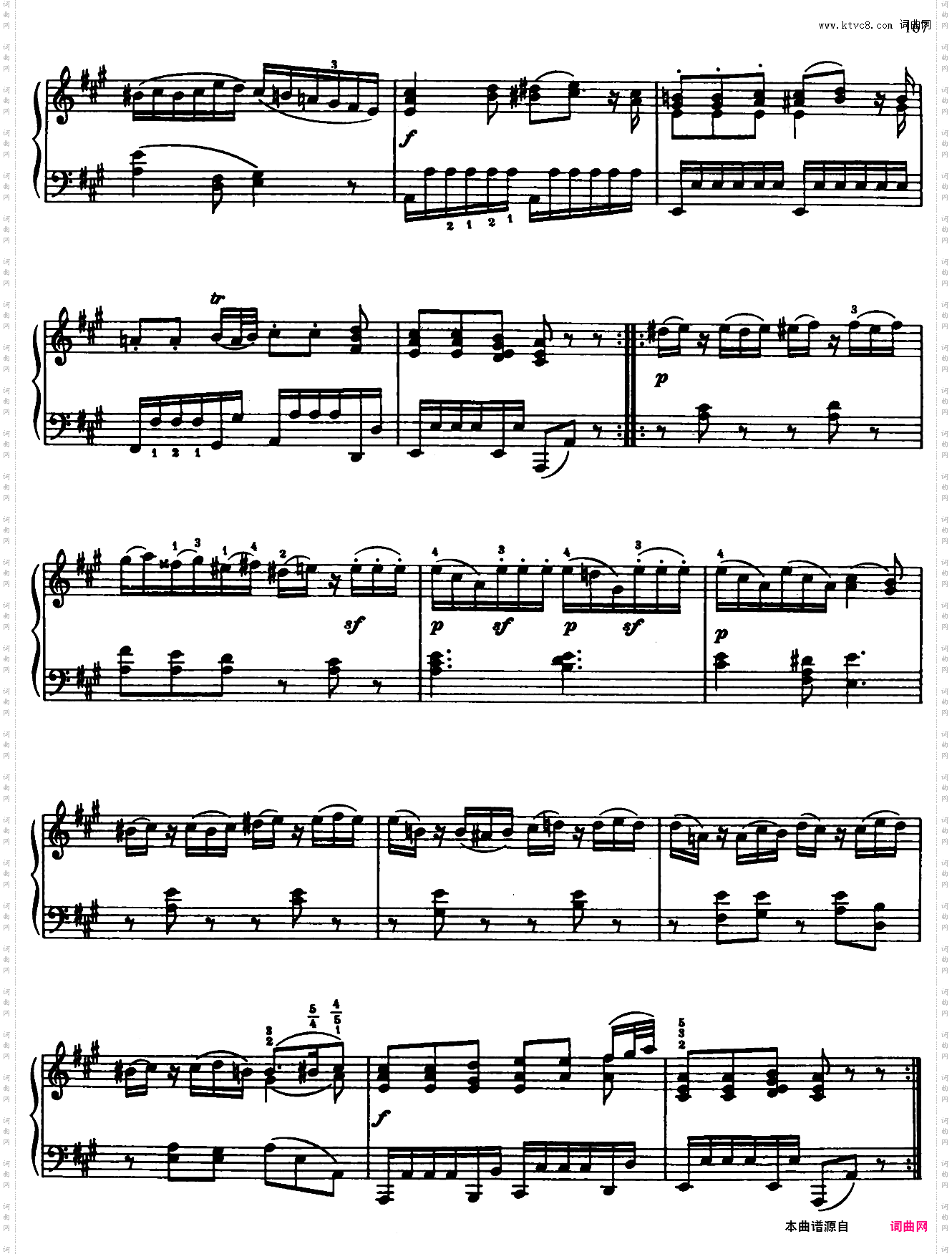 Sonata in A Major No·11 K·331