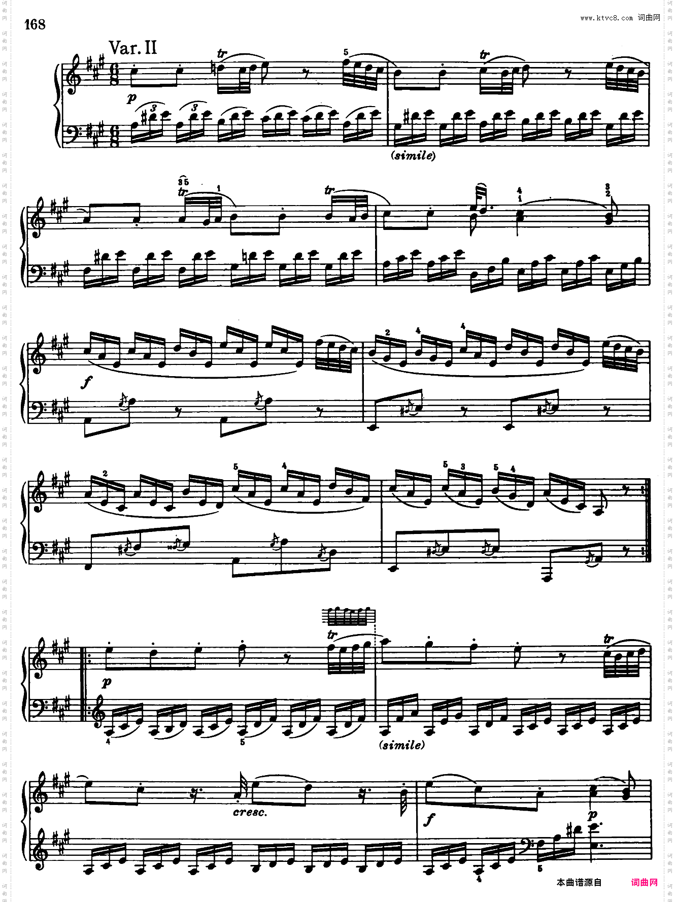 Sonata in A Major No·11 K·331