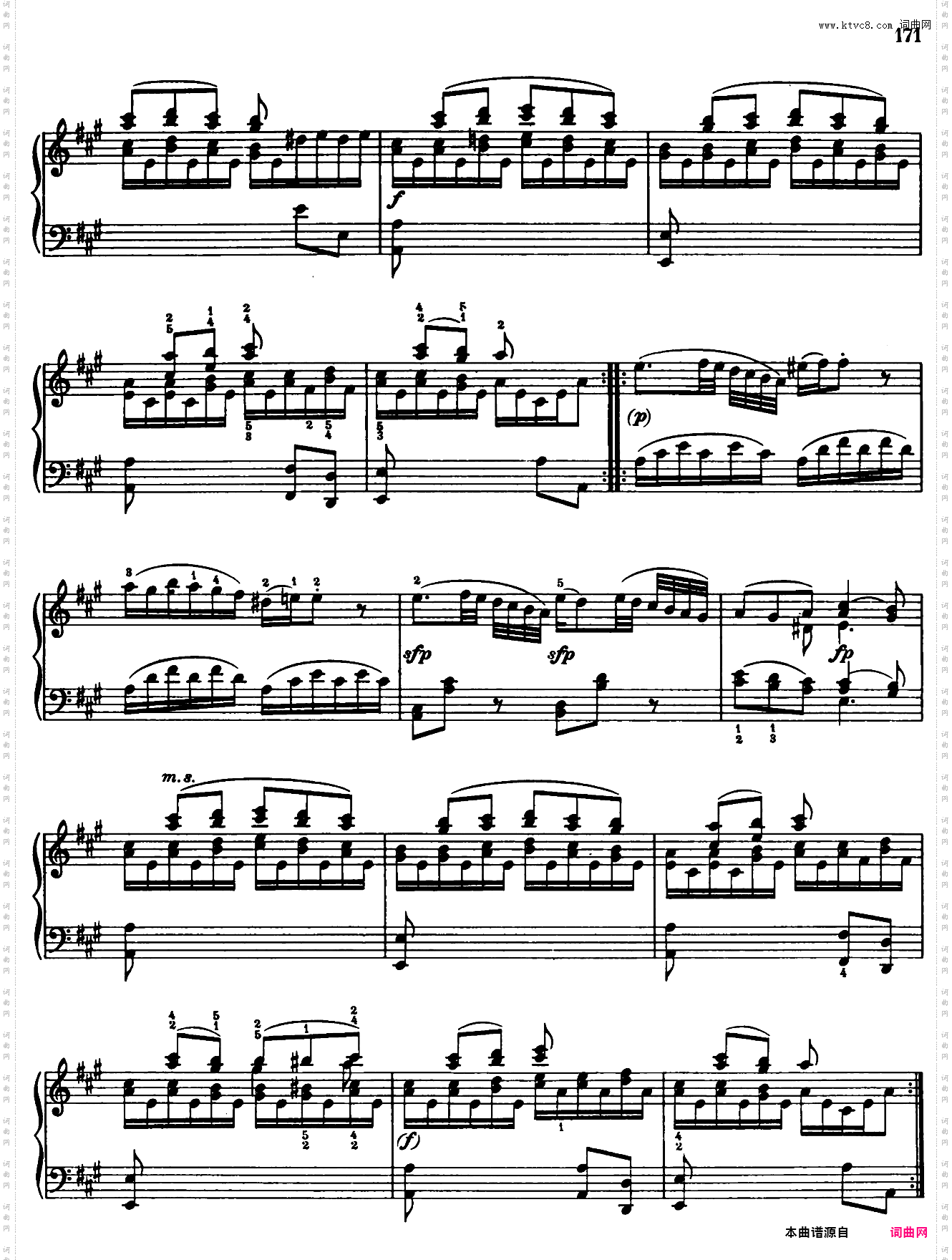 Sonata in A Major No·11 K·331