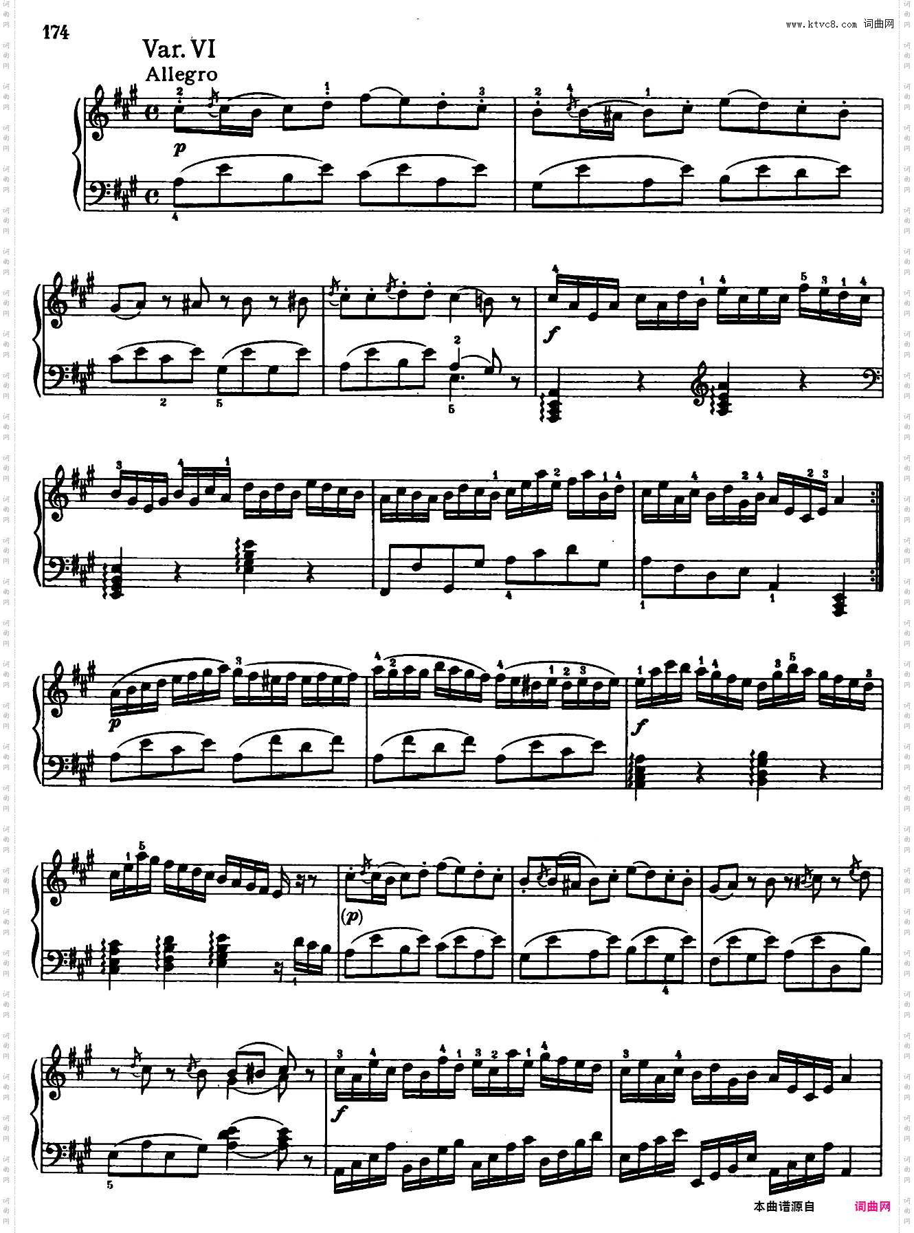 Sonata in A Major No·11 K·331