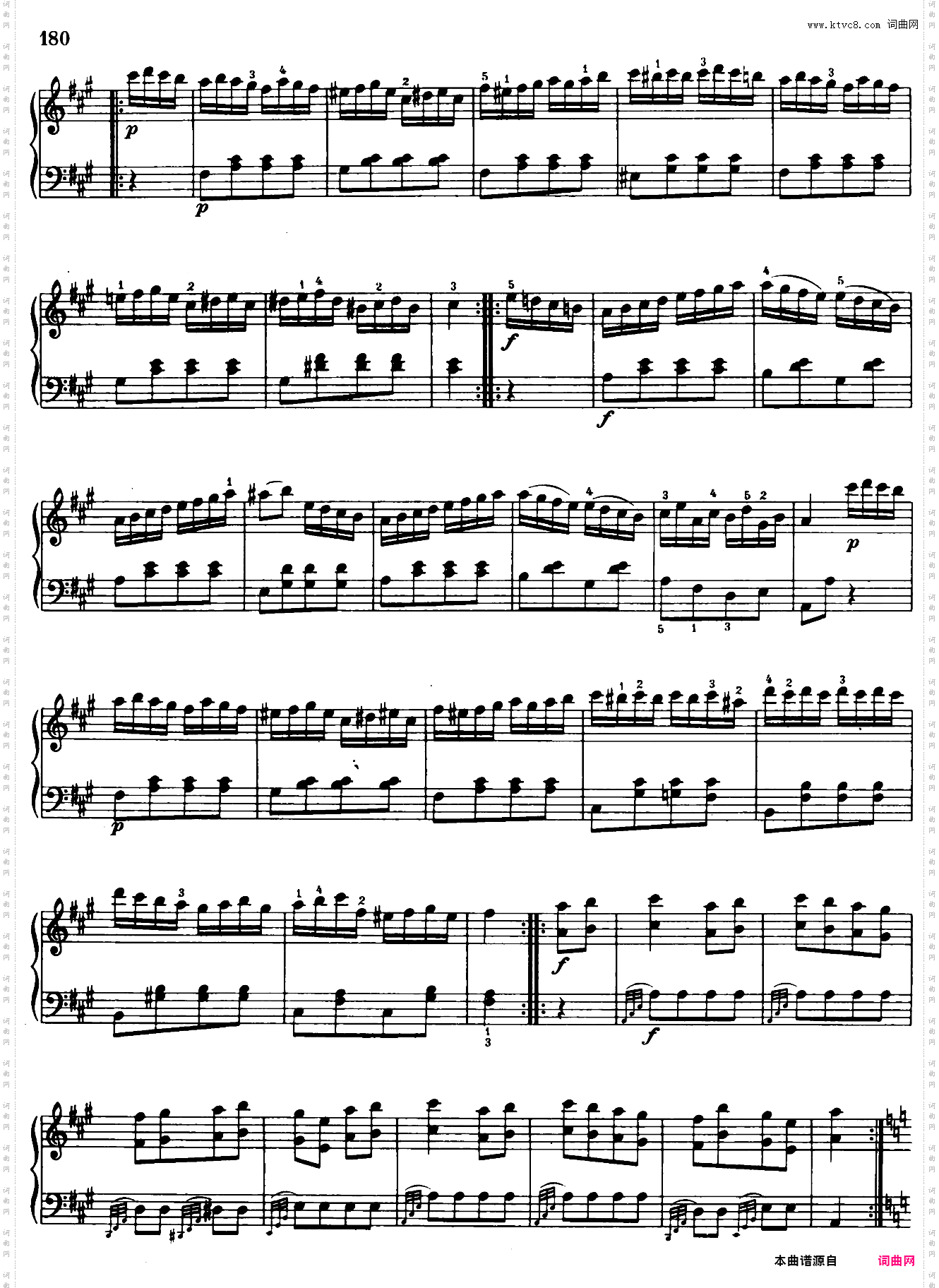 Sonata in A Major No·11 K·331