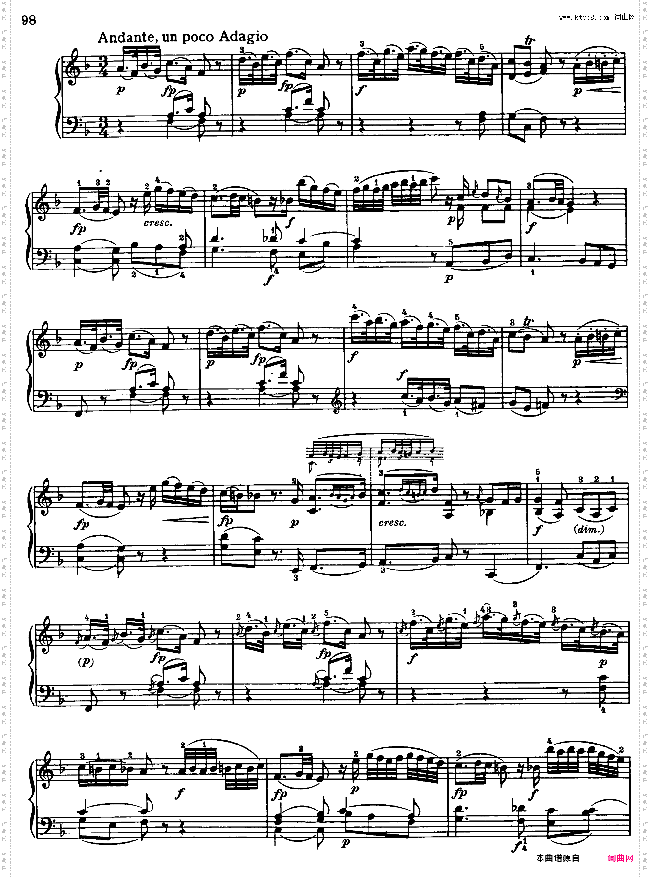 Sonata in C Major No·7 K·309