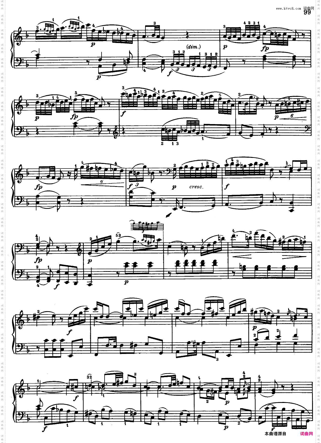 Sonata in C Major No·7 K·309