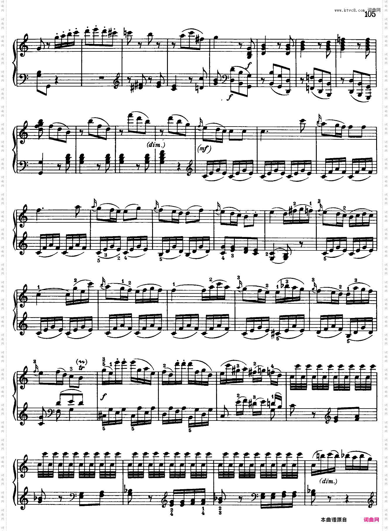 Sonata in C Major No·7 K·309