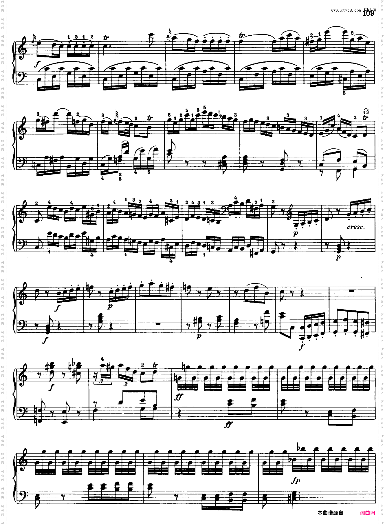 Sonata in C Major No·7 K·309