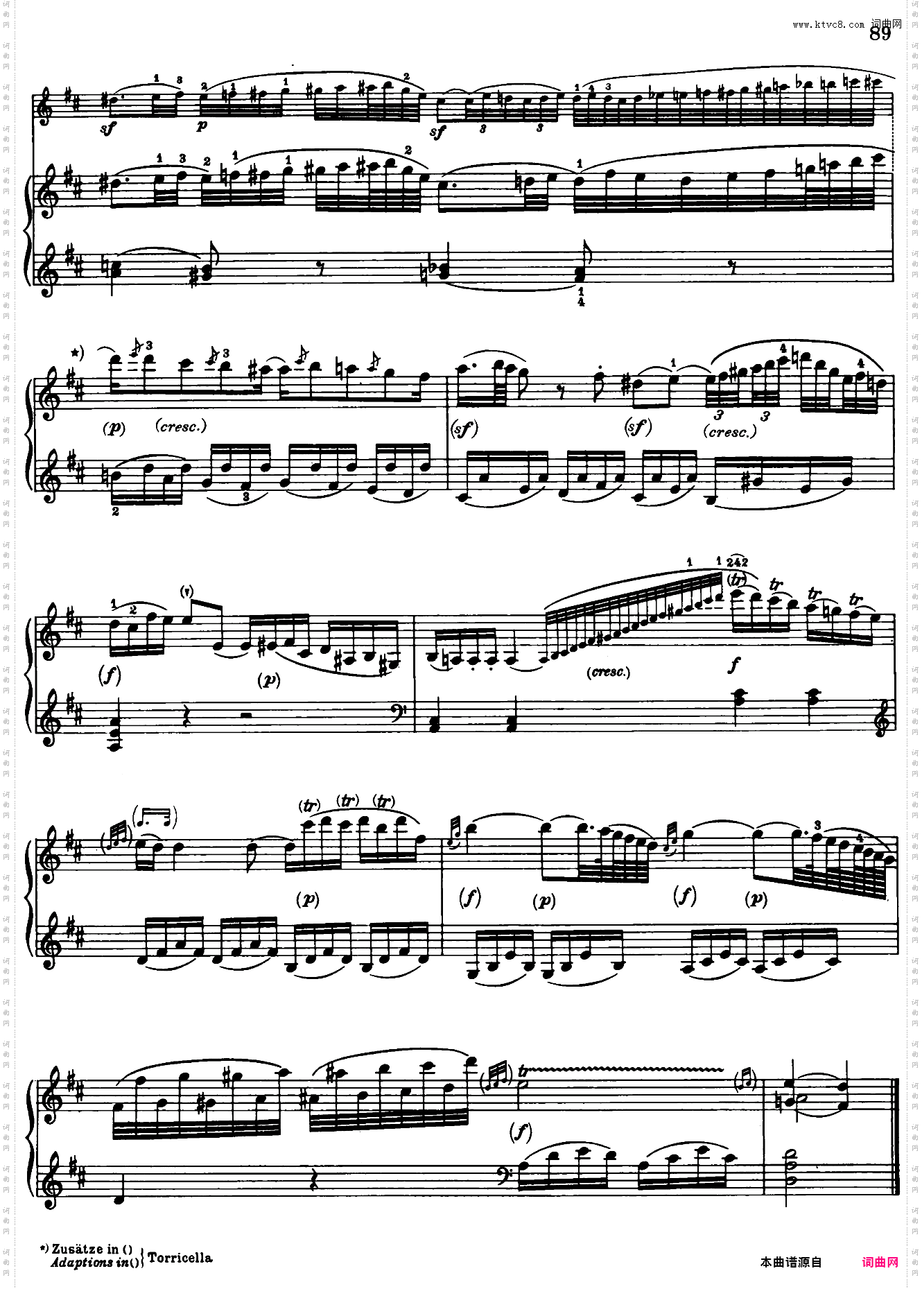 Sonata in D Major No·6 K·284