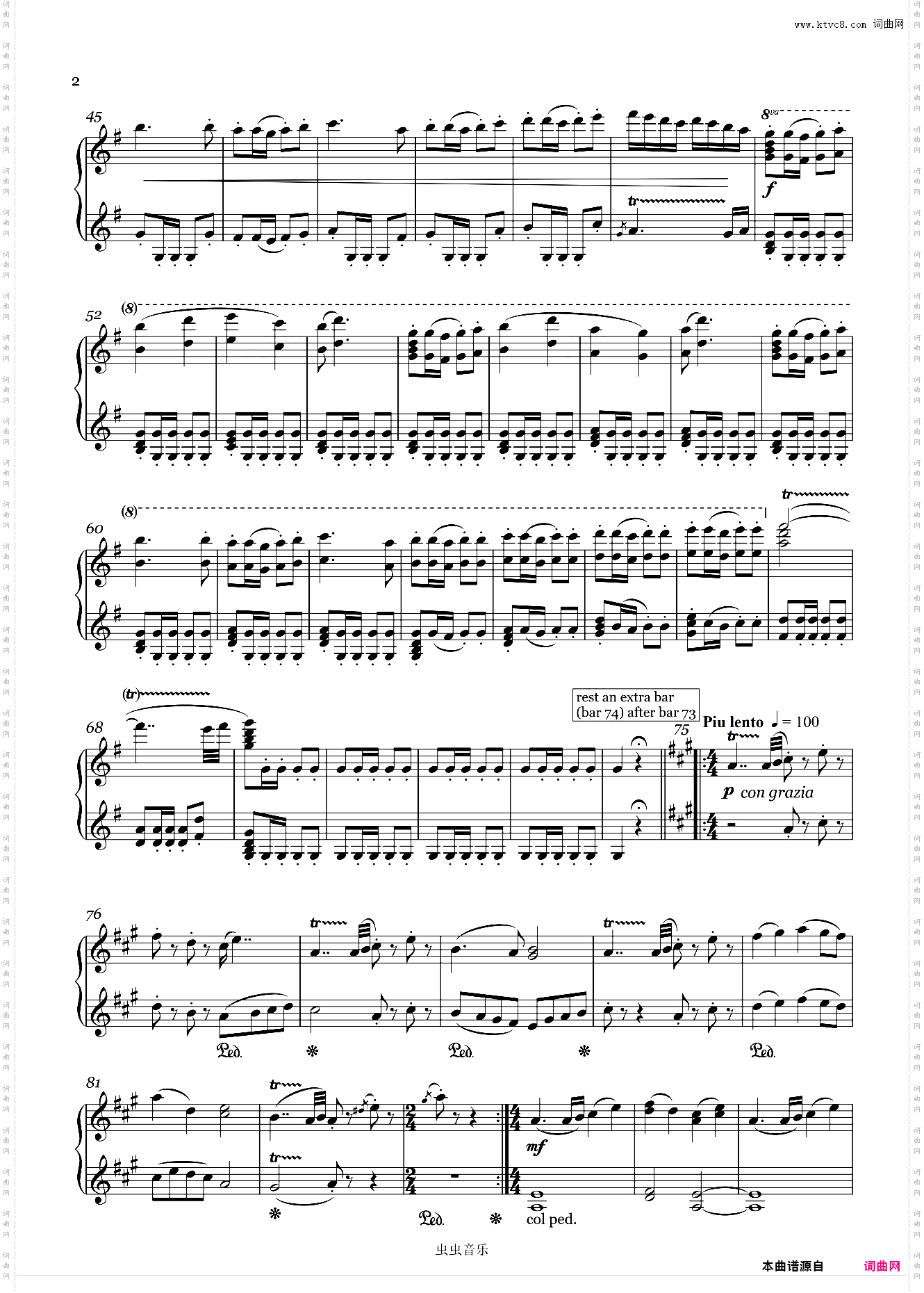 Rigaudon里戈东舞曲，Two Set Violin双琴侠粉丝作品，钢琴改编